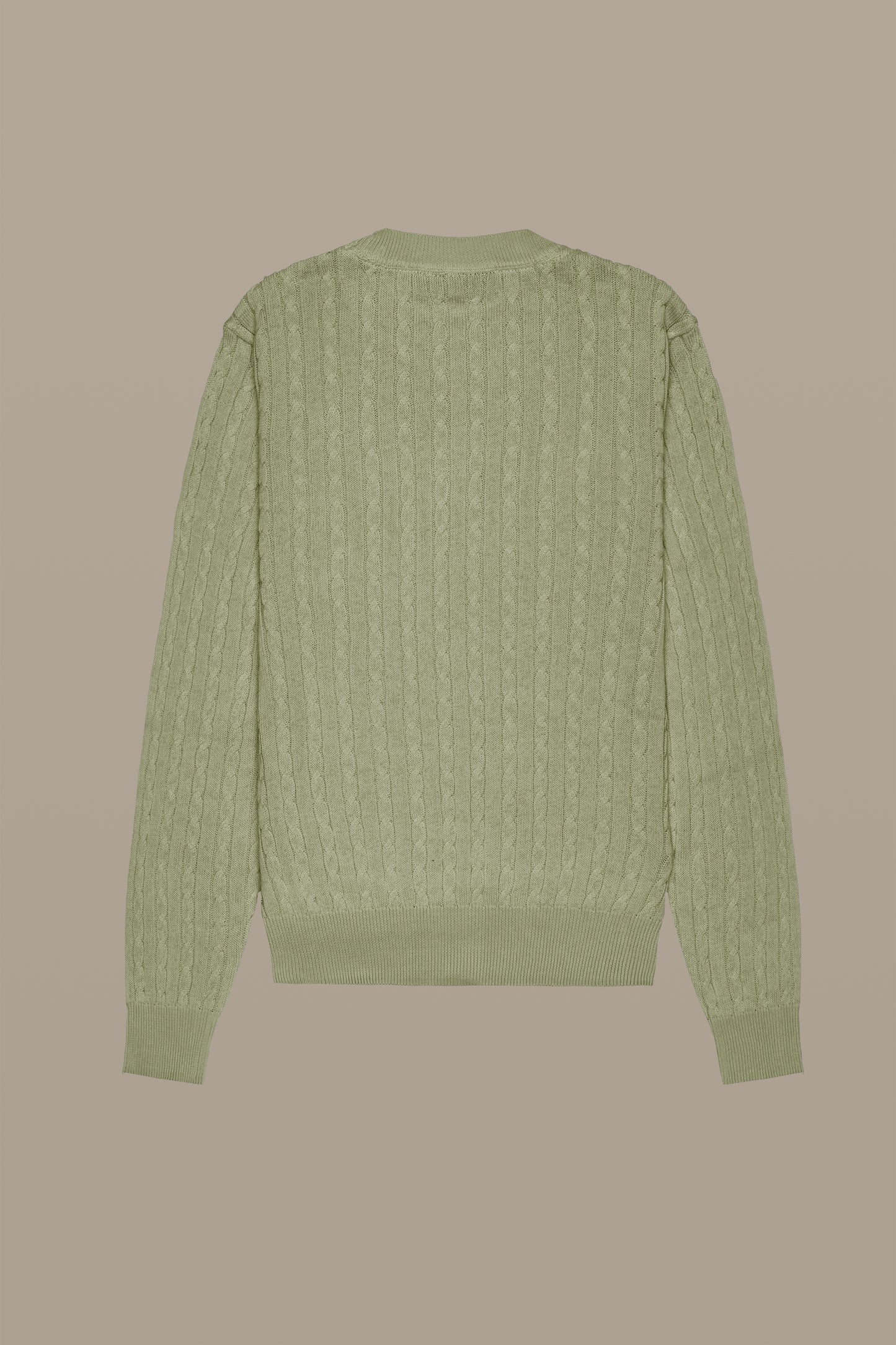 CABLE CREWNECK