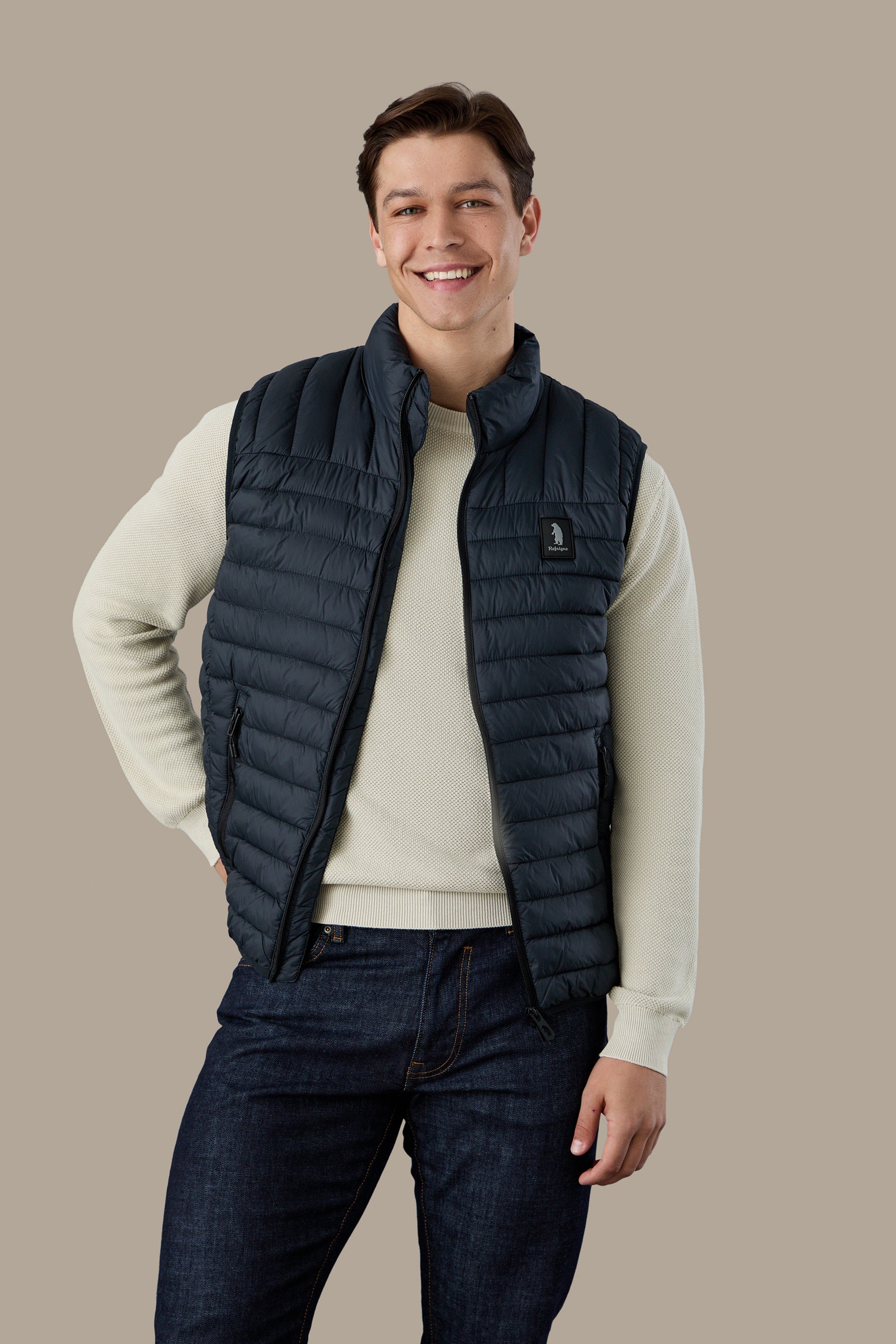 GILET NUSON BLACK | REFRIGUE
