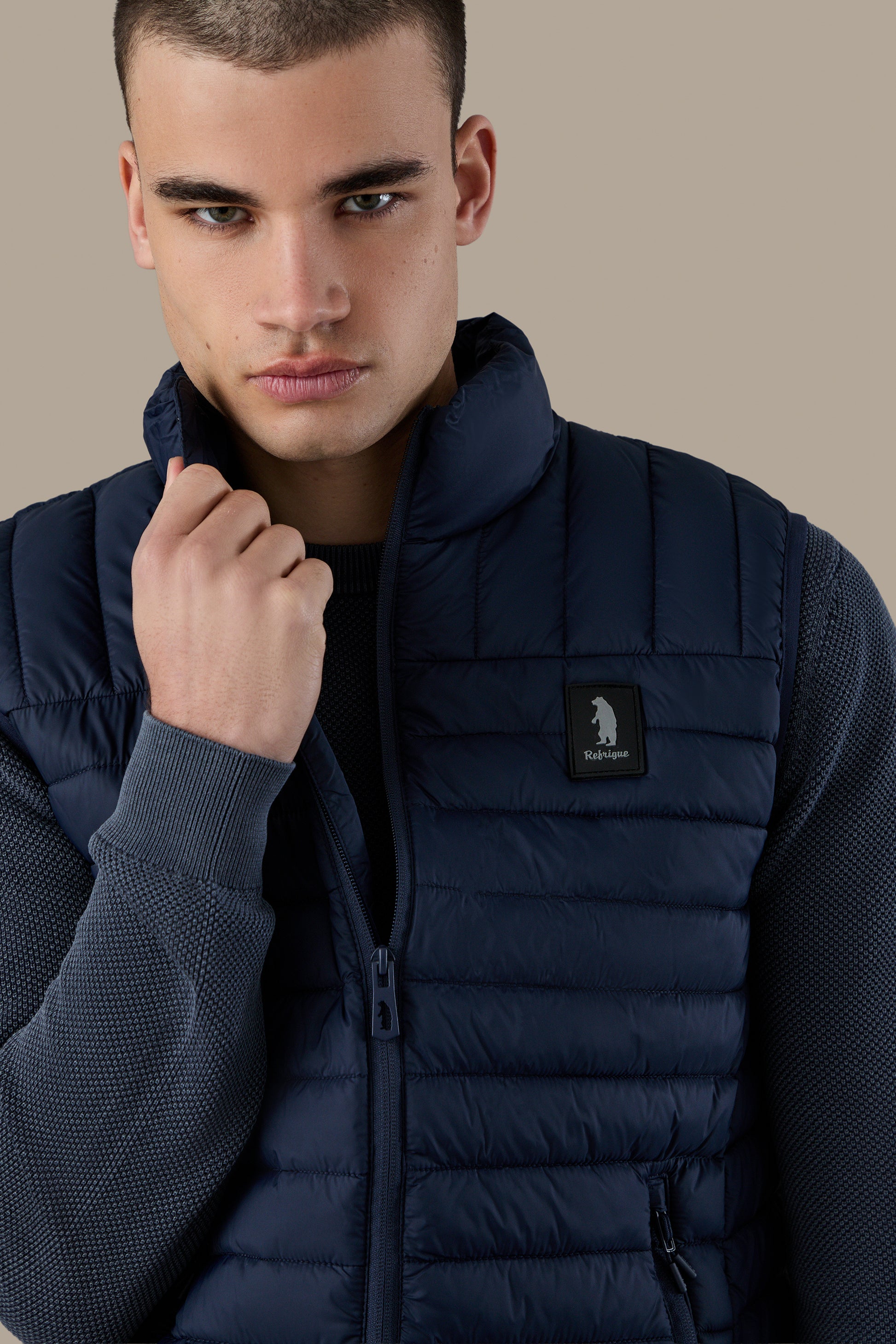 GILET NUSON BLACK | REFRIGUE
