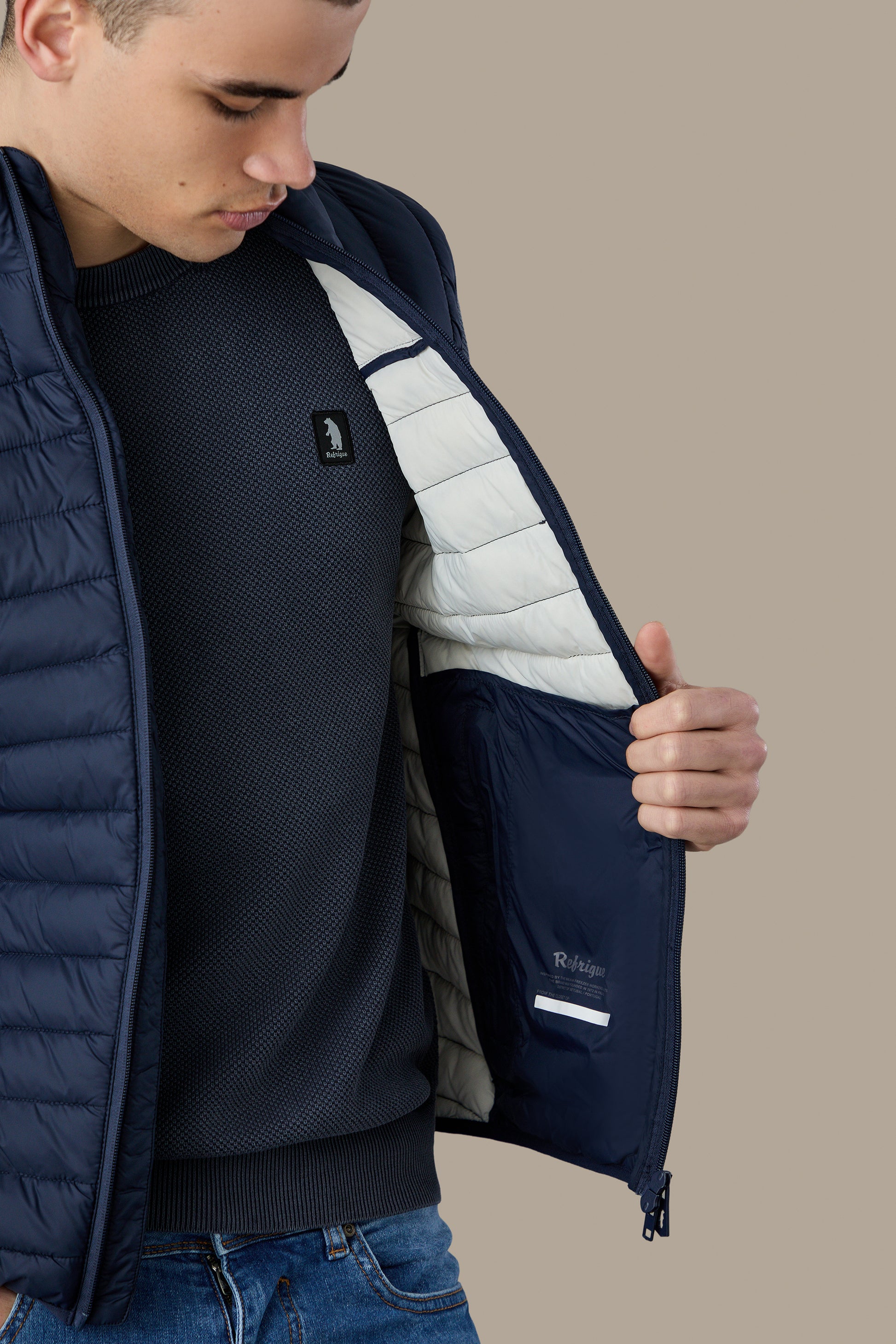 GILET NUSON BLACK | REFRIGUE
