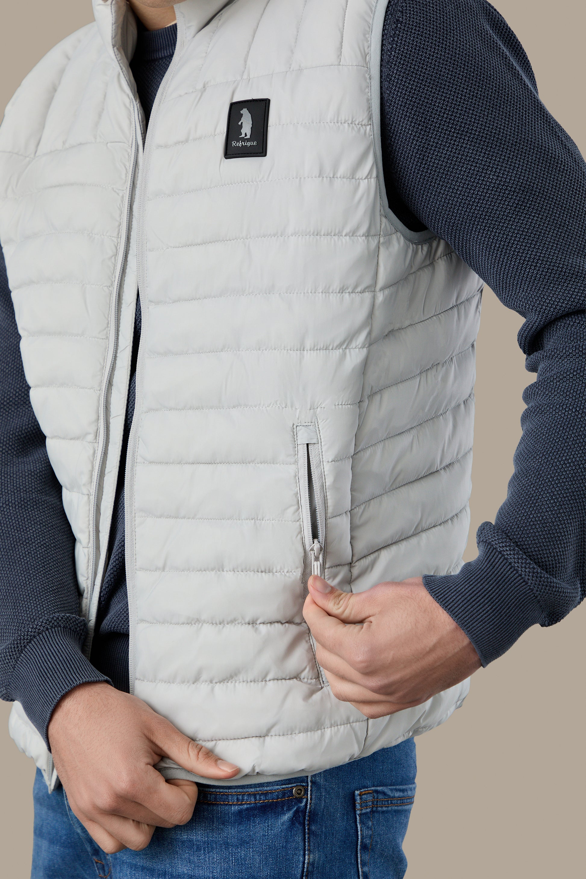 GILET NUSON BLACK | REFRIGUE
