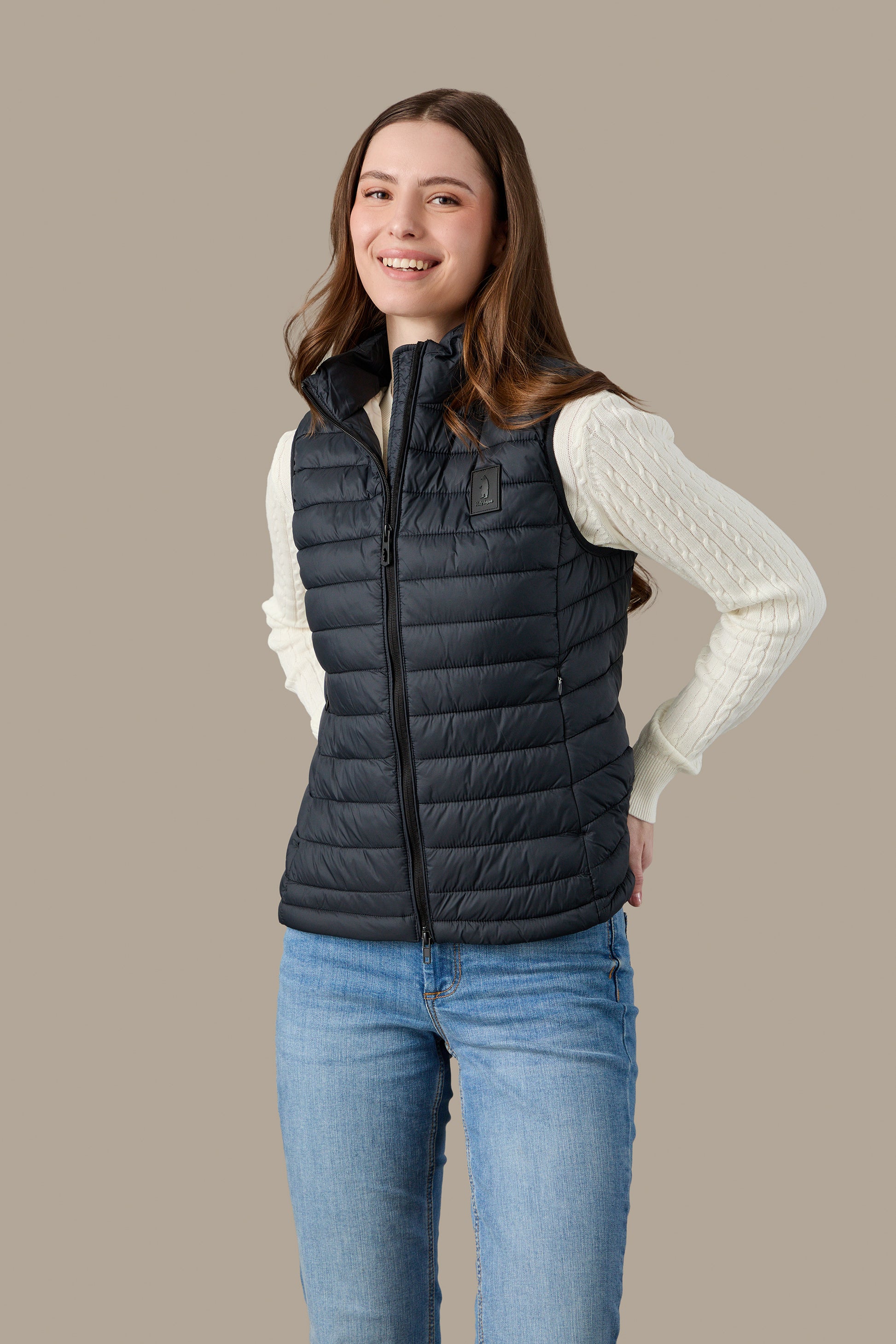 GILET DONNA GYL BLACK | REFRIGUE
