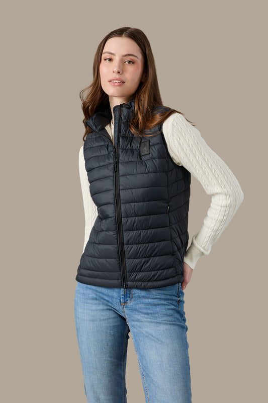 GILET DONNA GYL BLACK | REFRIGUE