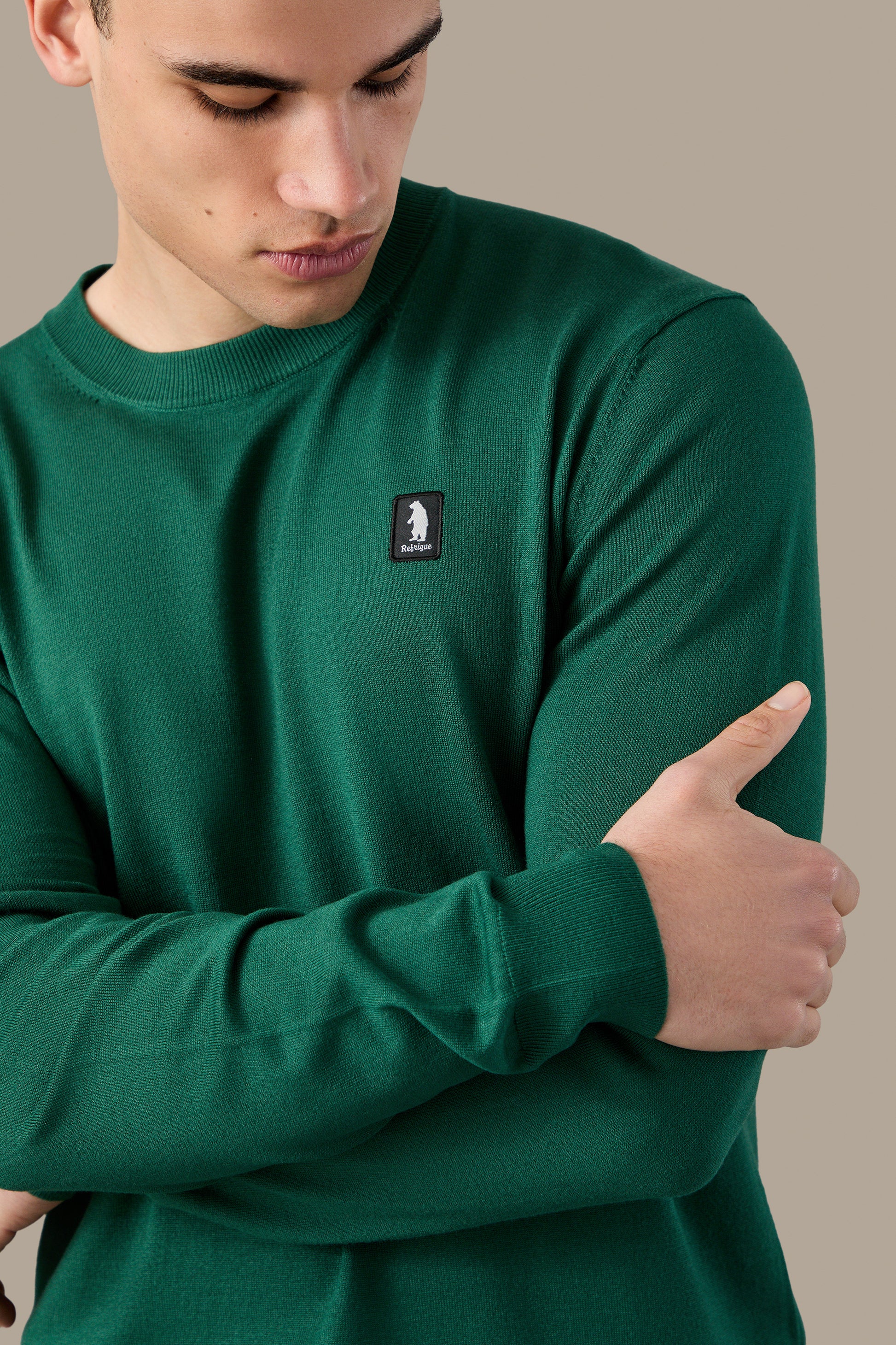 MAGLIA UOMO CREWNECK ICON VAPOR | REFRIGUE
