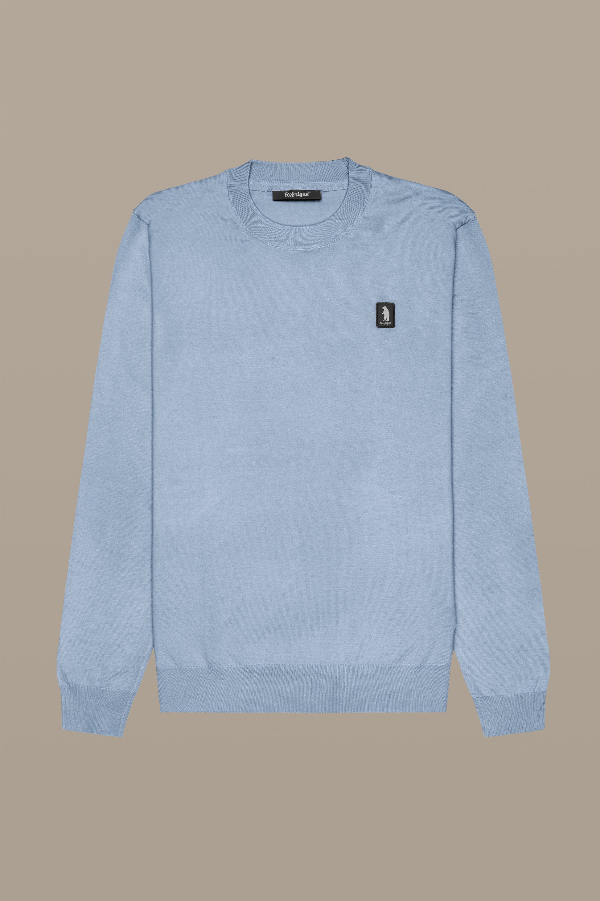 MAGLIA UOMO CREWNECK ICON ROYAL | REFRIGUE
