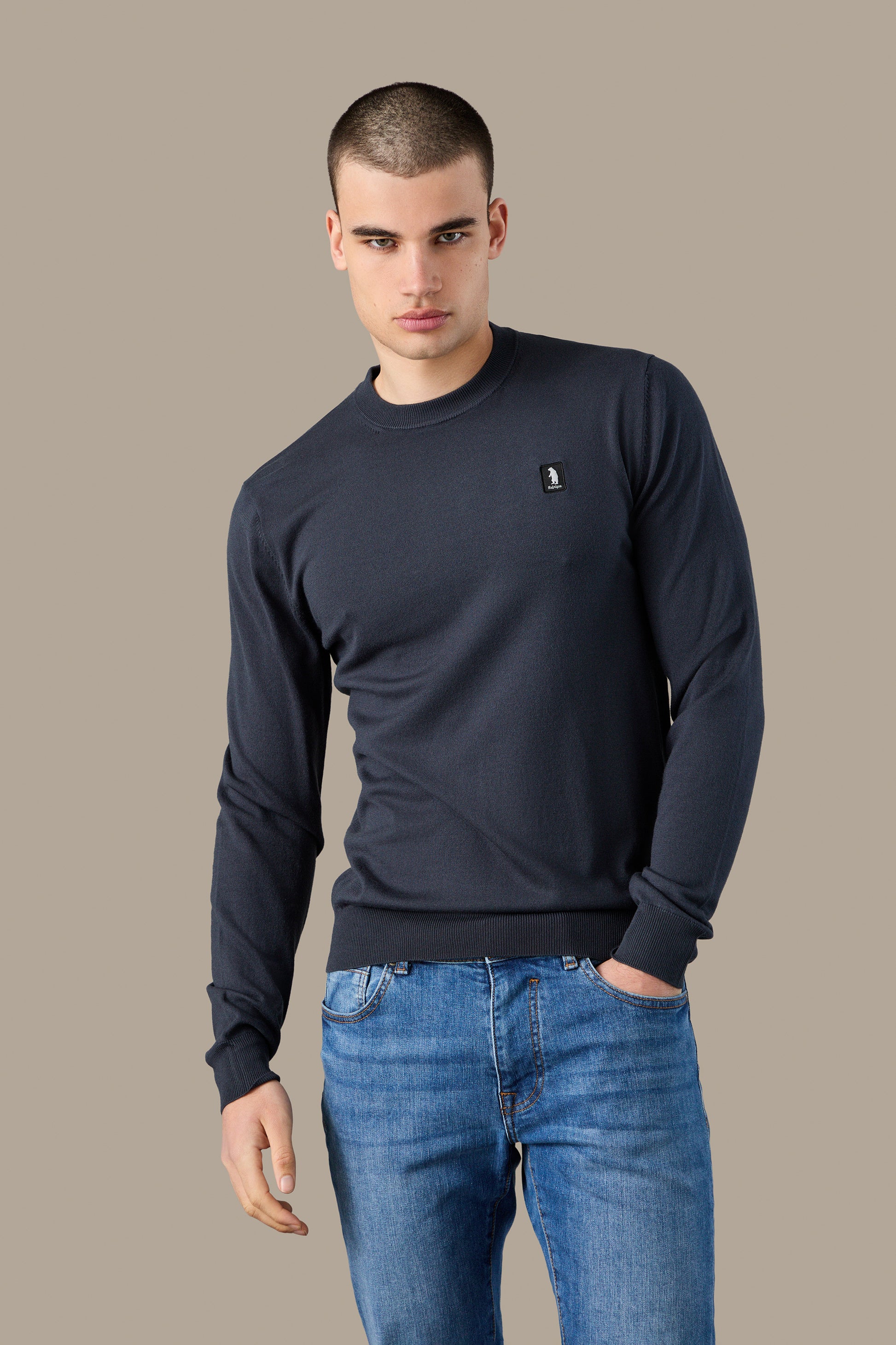 MAGLIA UOMO CREWNECK ICON VAPOR | REFRIGUE
