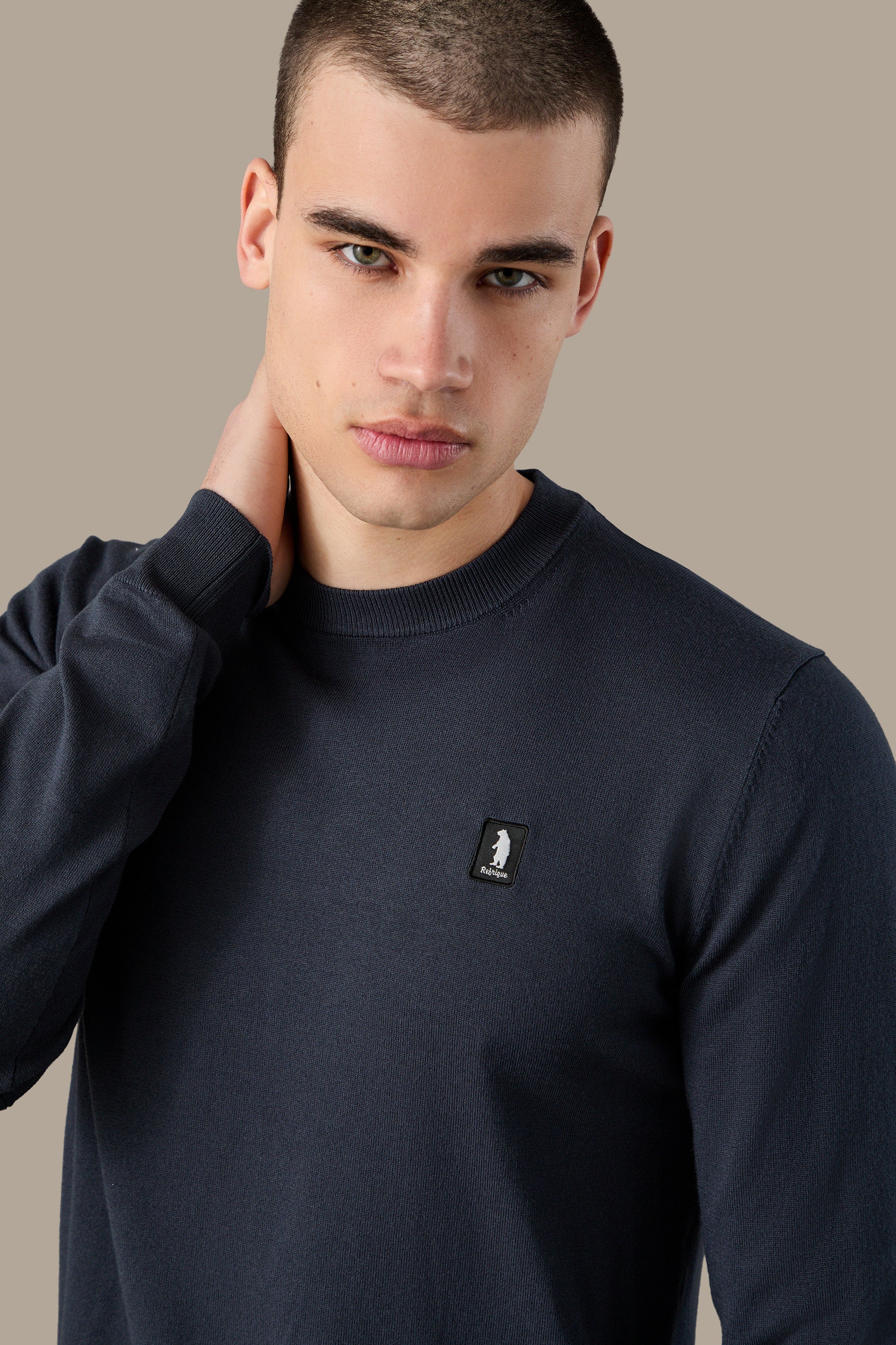MAGLIA UOMO CREWNECK ICON VAPOR | REFRIGUE
