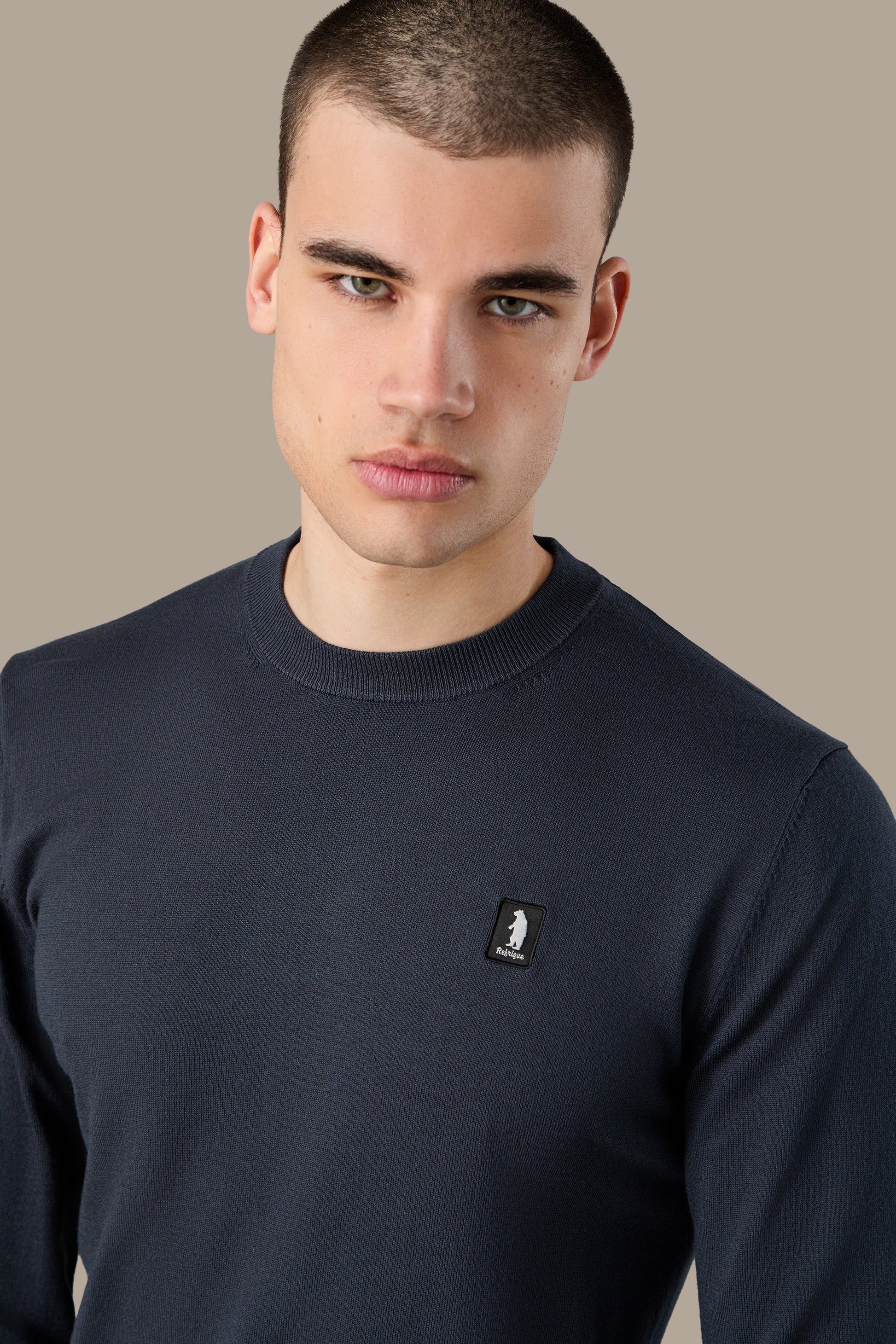 MAGLIA UOMO CREWNECK ICON VAPOR | REFRIGUE
