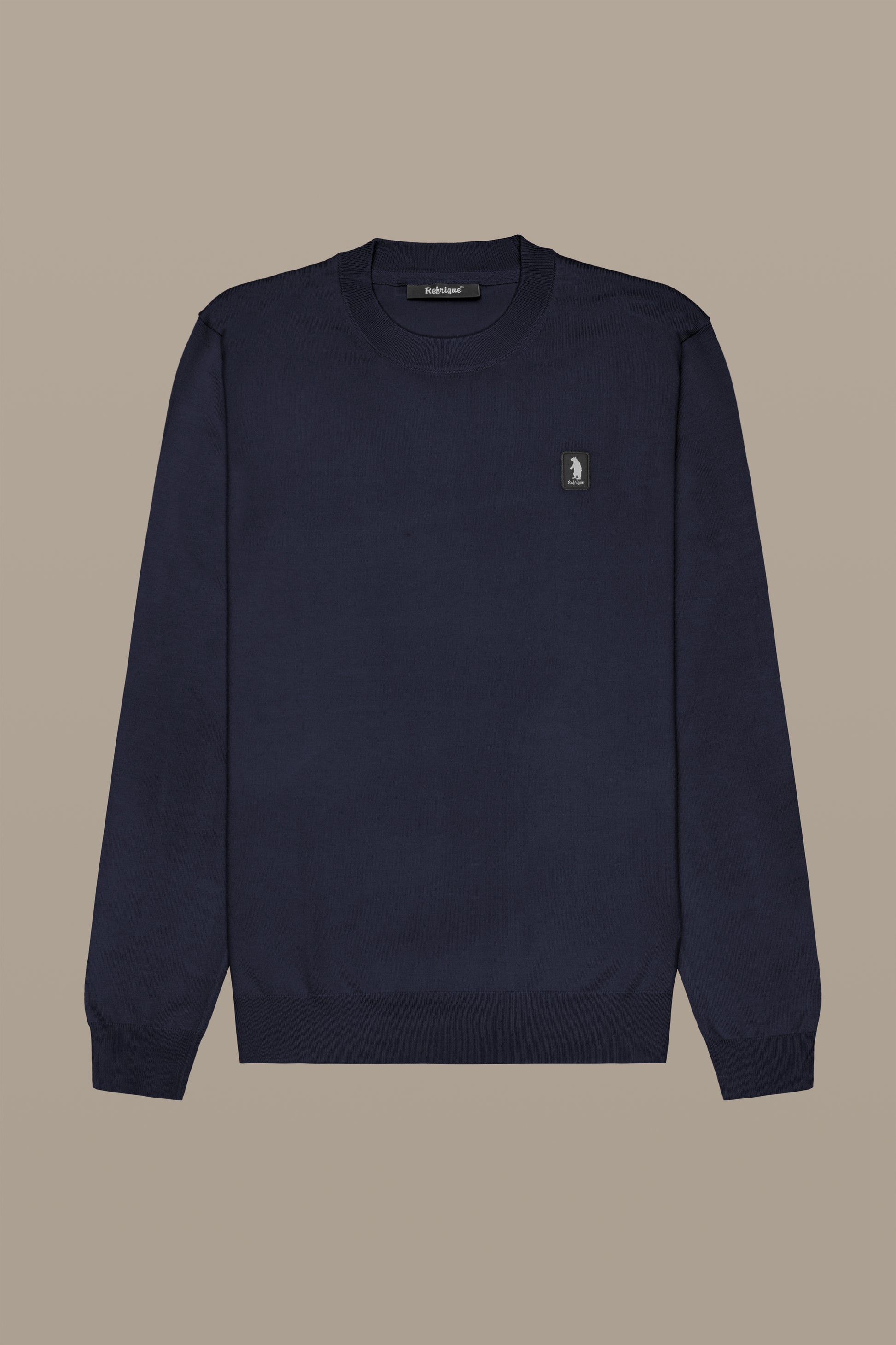 MAGLIA UOMO CREWNECK ICON ROYAL | REFRIGUE
