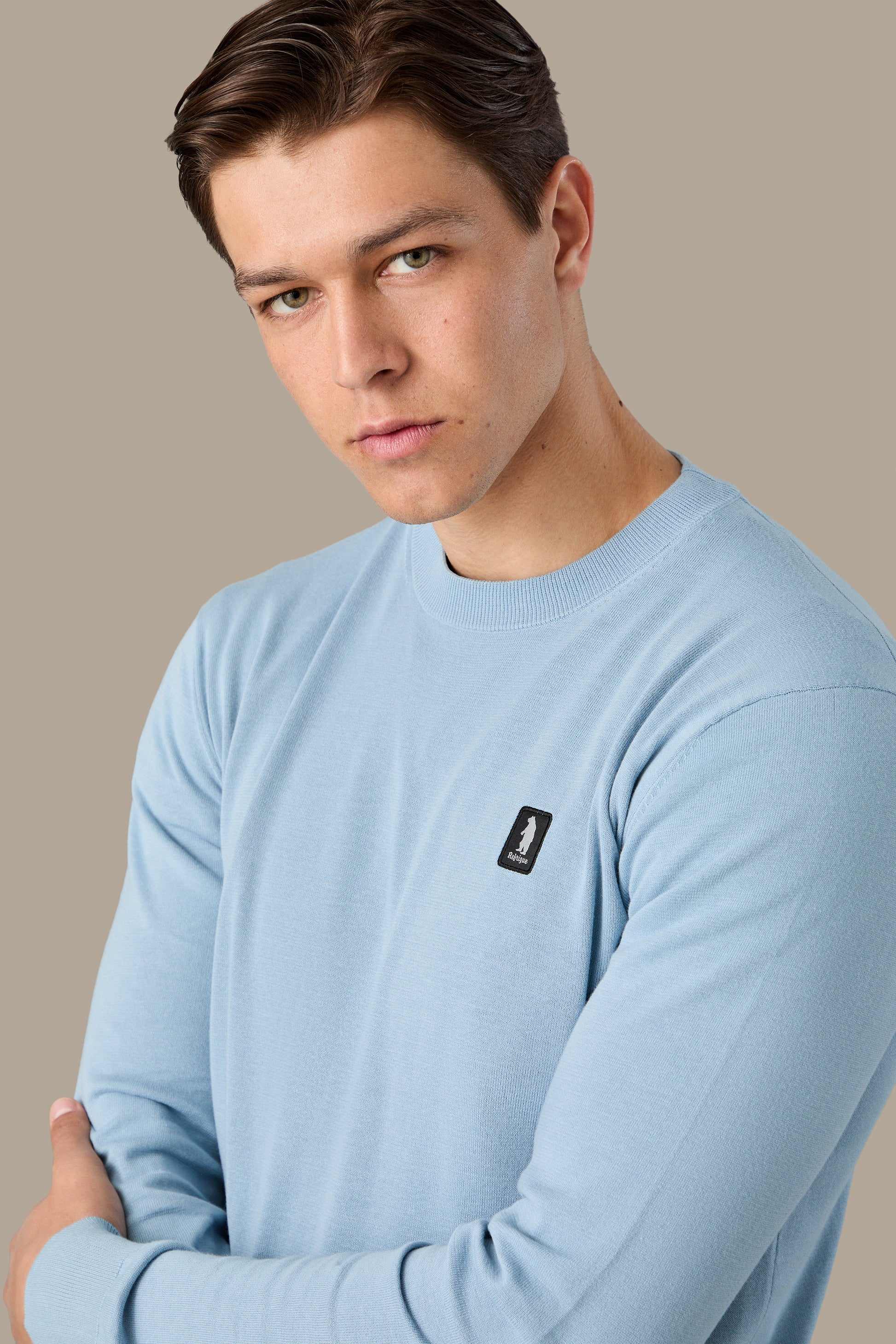 MAGLIA UOMO CREWNECK ICON VAPOR | REFRIGUE
