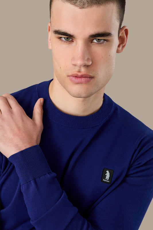 MAGLIA UOMO CREWNECK ICON BOTTLE GREEN | REFRIGUE