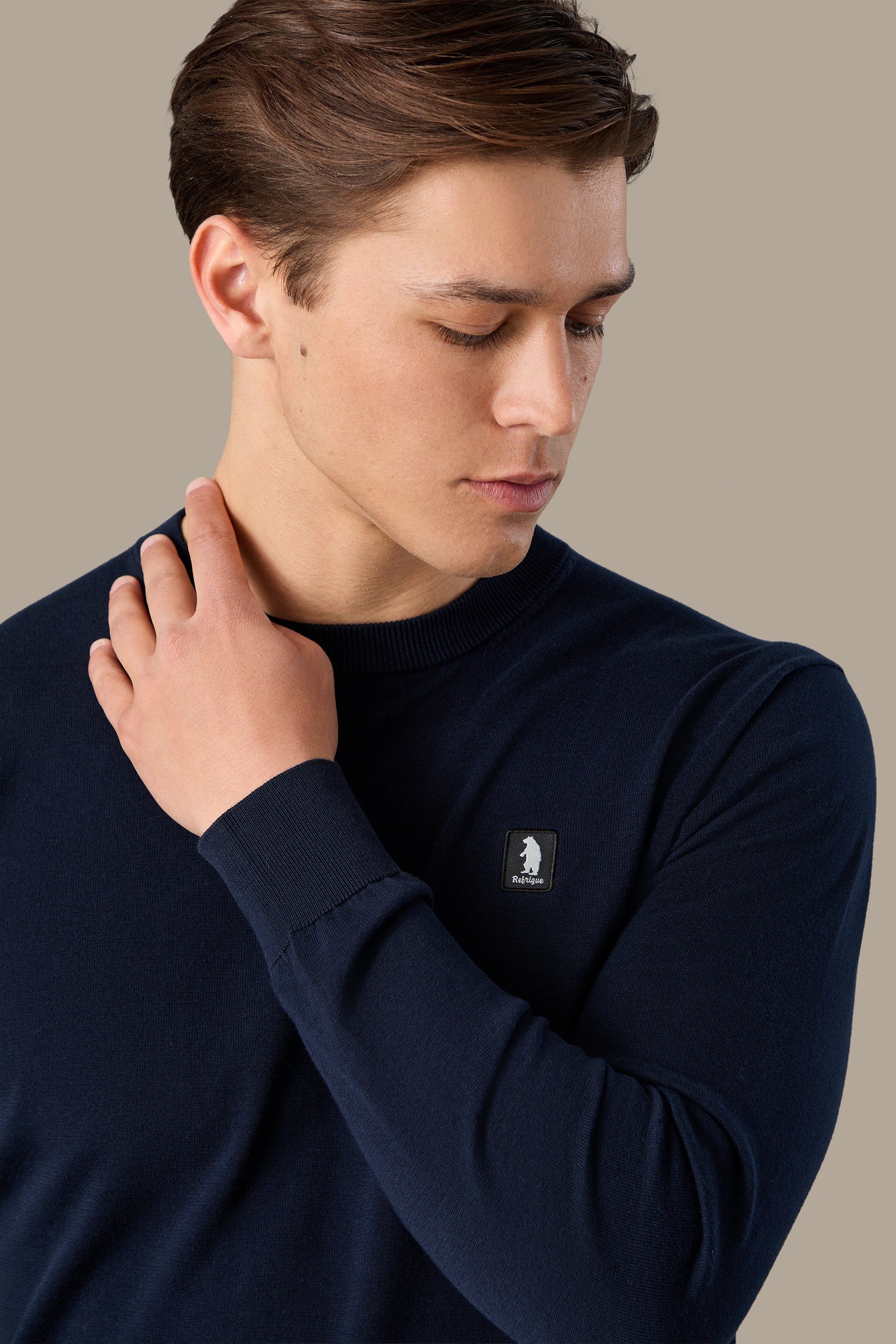 MAGLIA UOMO CREWNECK ICON VAPOR | REFRIGUE
