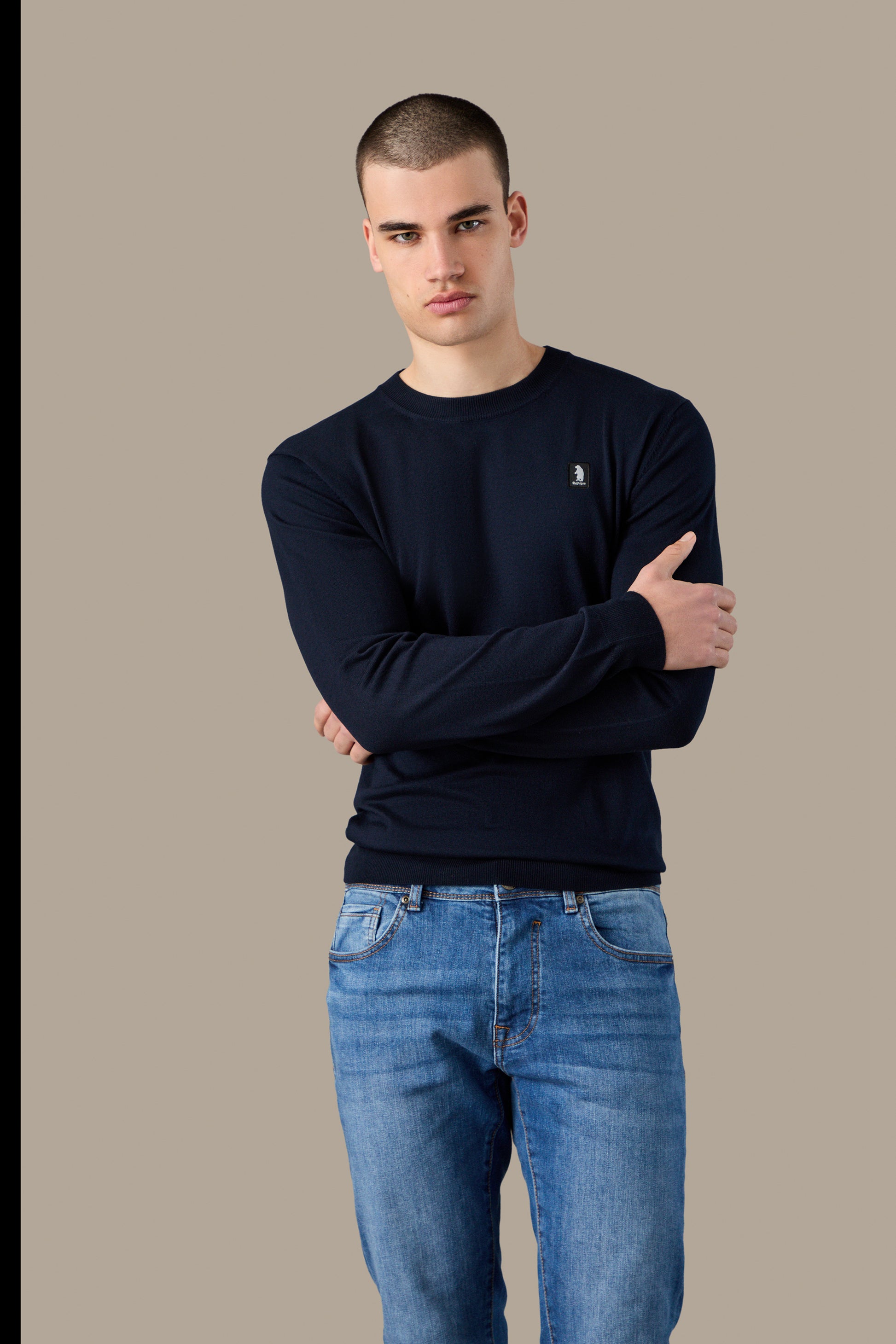 MAGLIA UOMO CREWNECK ICON VAPOR | REFRIGUE
