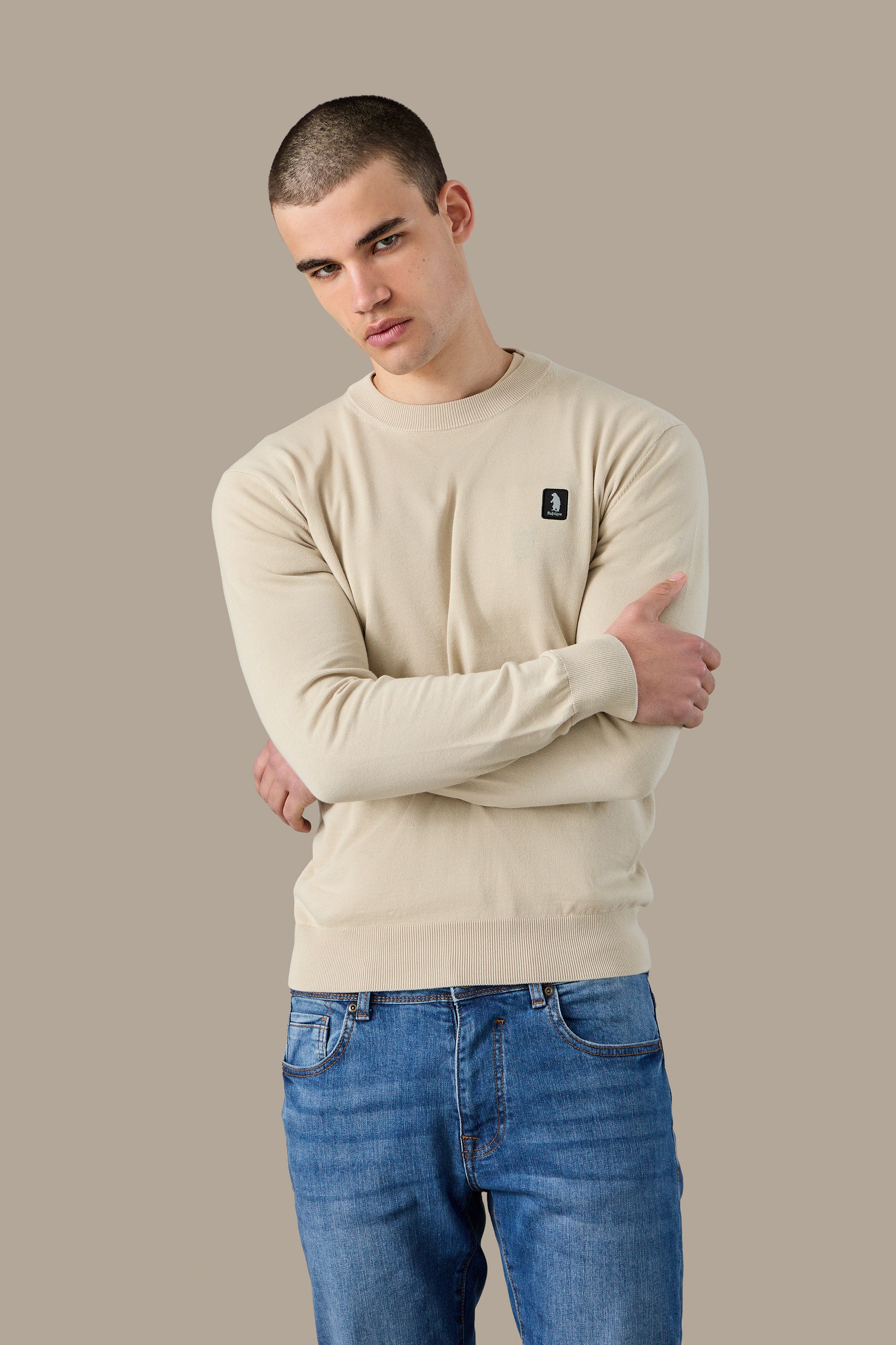 MAGLIA UOMO CREWNECK ICON VAPOR | REFRIGUE
