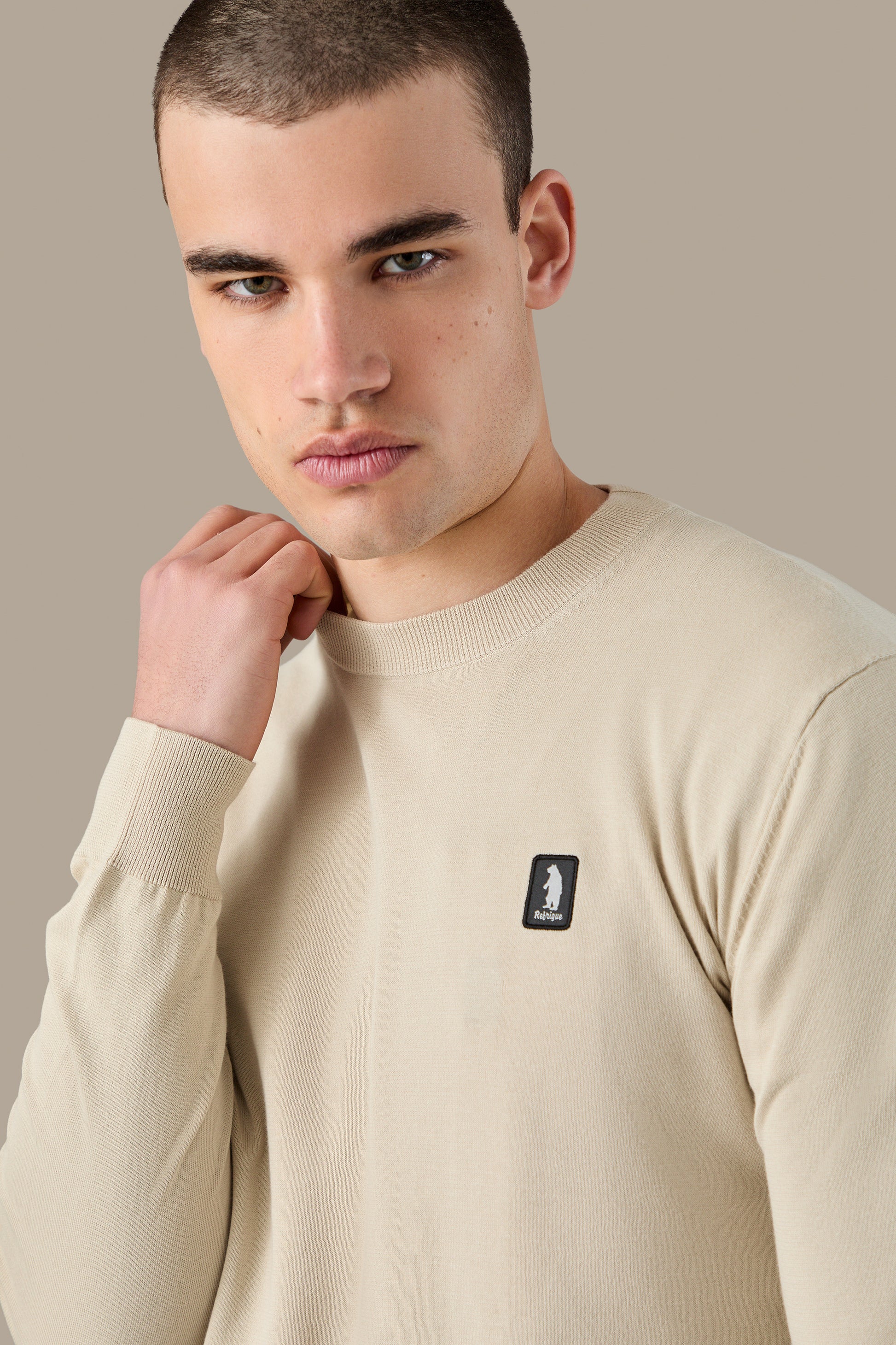 MAGLIA UOMO CREWNECK ICON VAPOR | REFRIGUE
