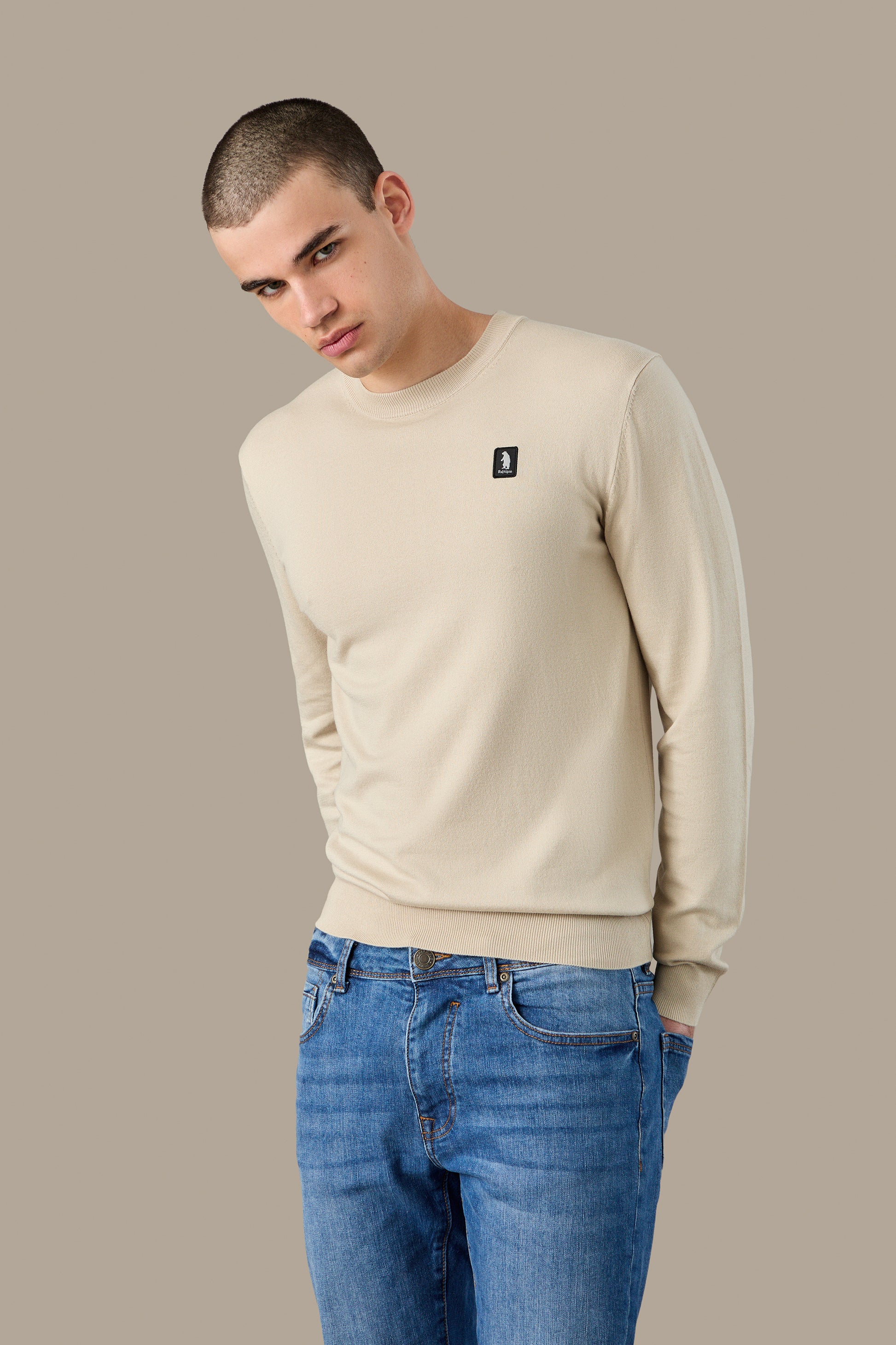 MAGLIA UOMO CREWNECK ICON VAPOR | REFRIGUE
