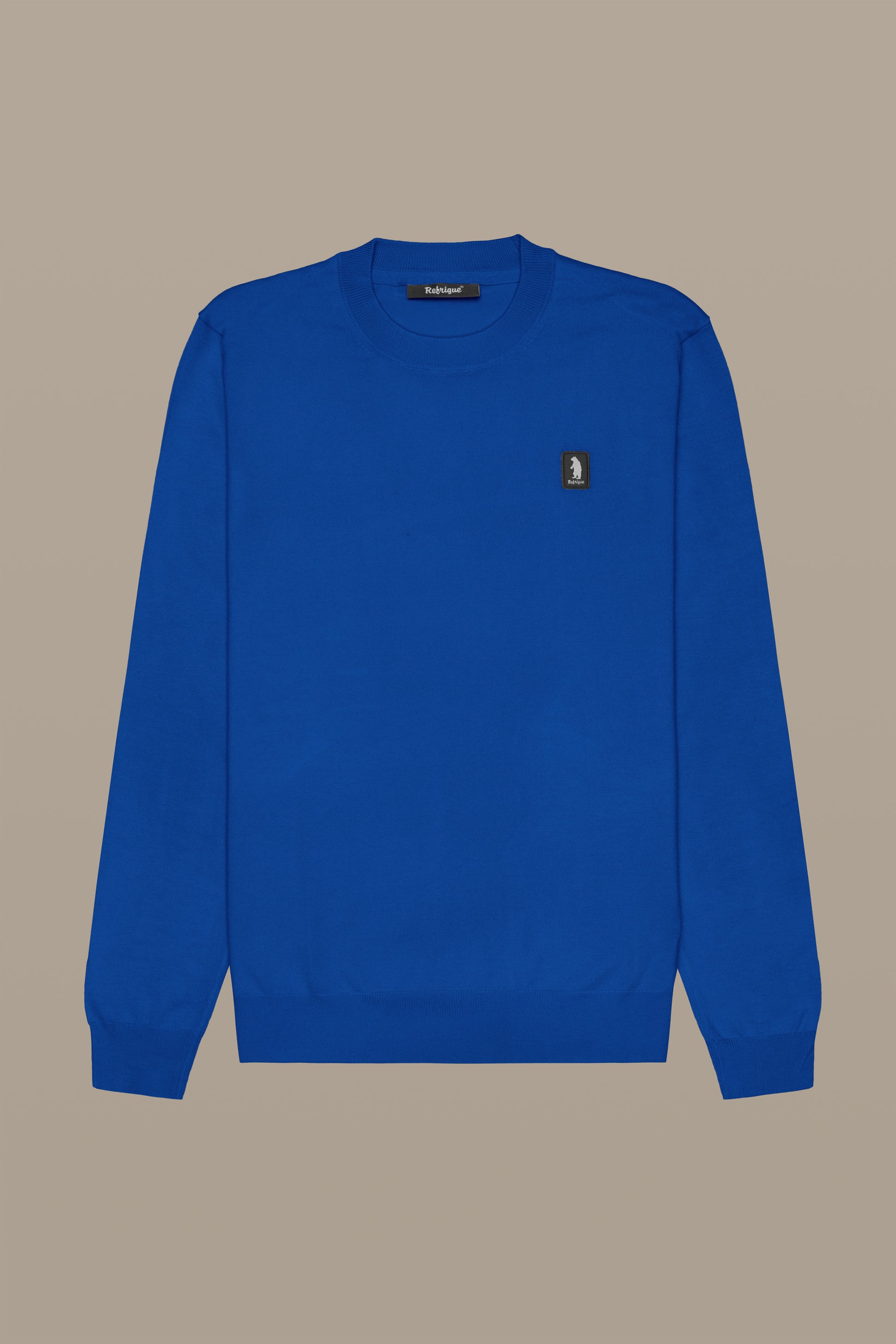 MAGLIA UOMO CREWNECK ICON ROYAL | REFRIGUE
