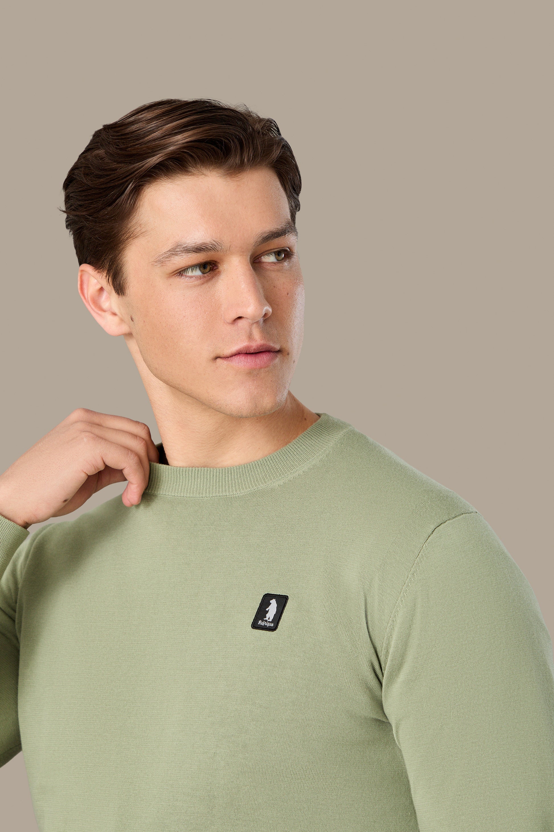 MAGLIA UOMO CREWNECK ICON VAPOR | REFRIGUE
