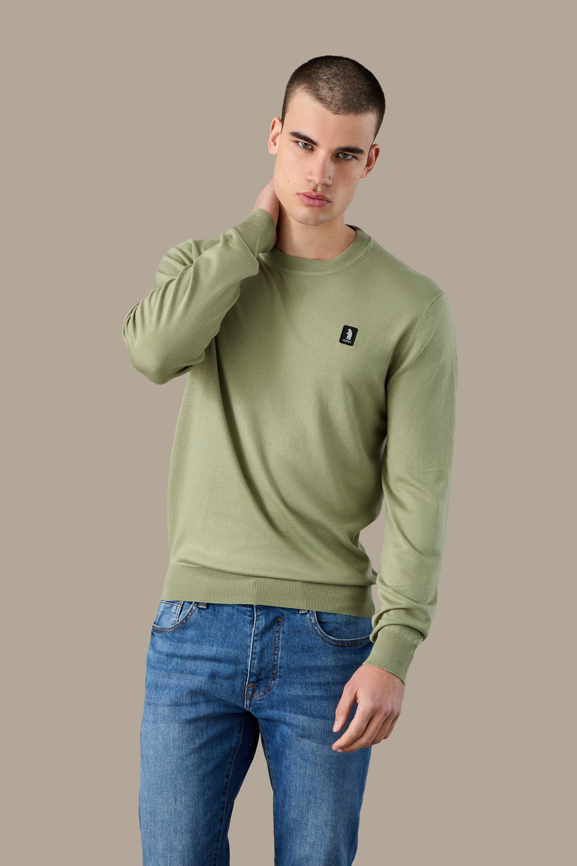 MAGLIA UOMO CREWNECK ICON VAPOR | REFRIGUE
