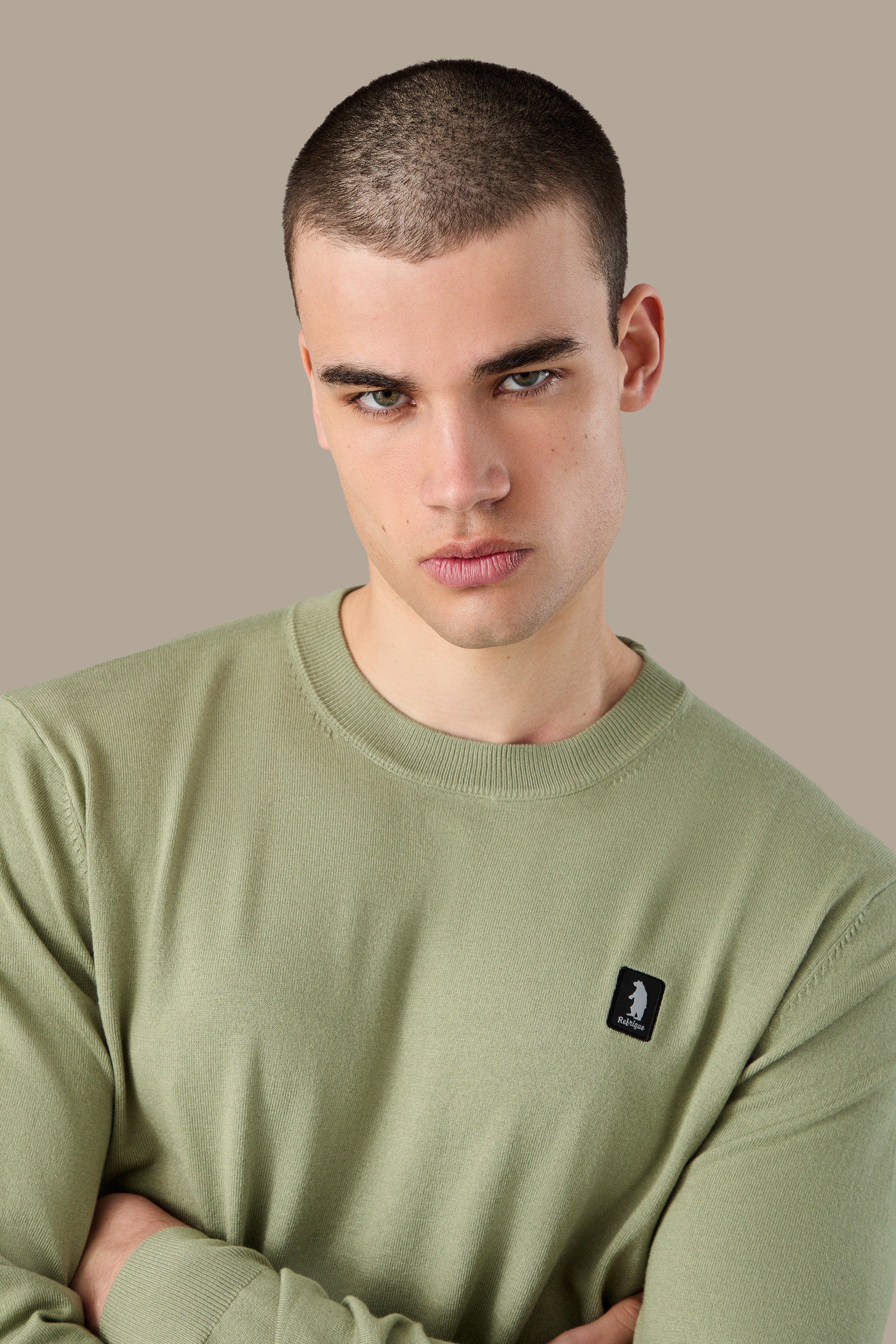 MAGLIA UOMO CREWNECK ICON VAPOR | REFRIGUE
