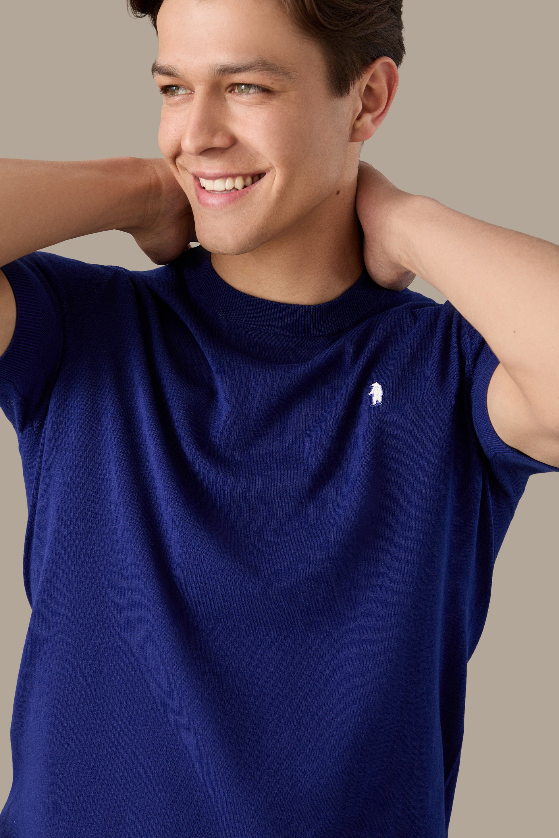 MAGLIA UOMO T-SHIRT KNIT WHITE | REFRIGUE
