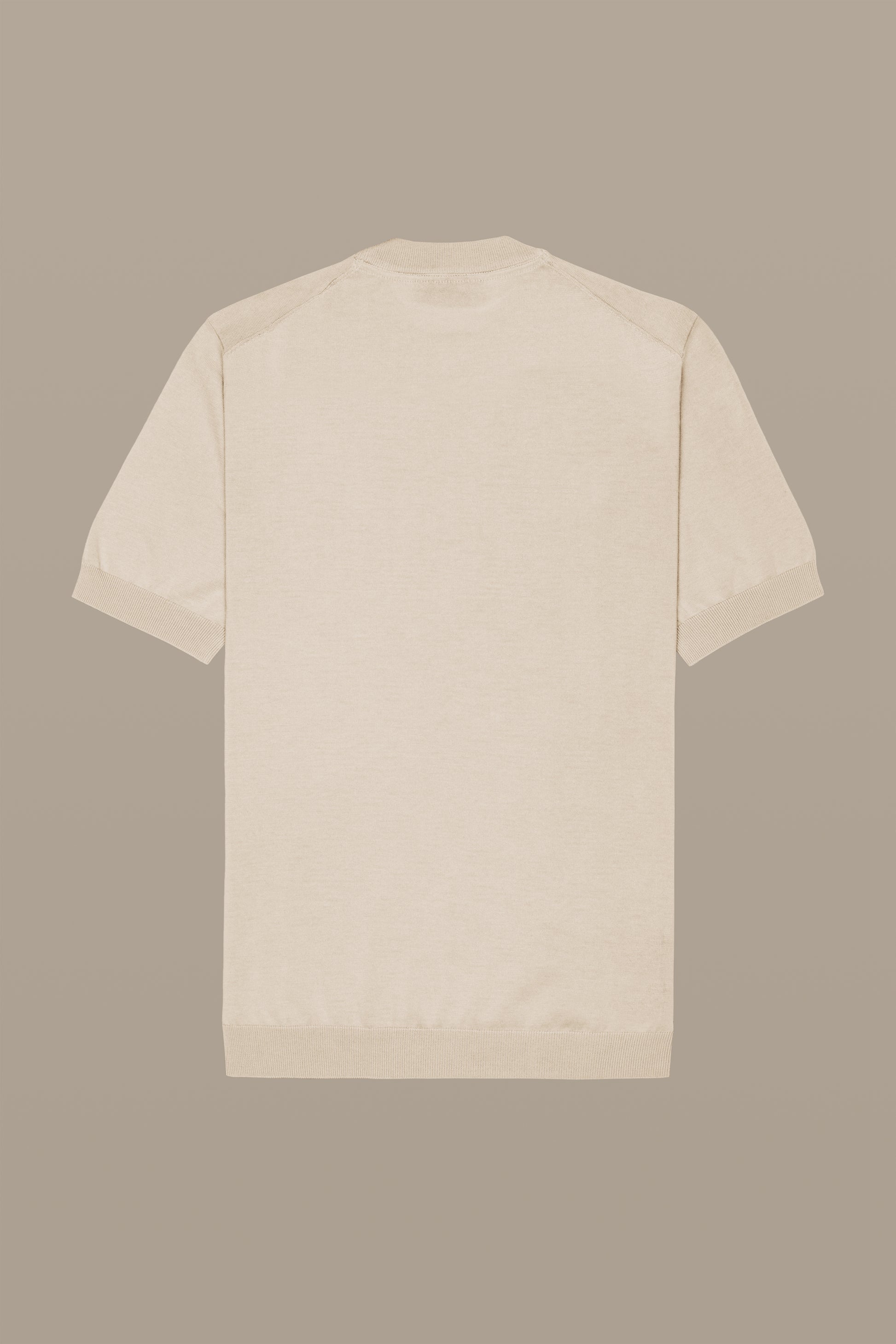 MAGLIA UOMO T-SHIRT KNIT WHITE | REFRIGUE

