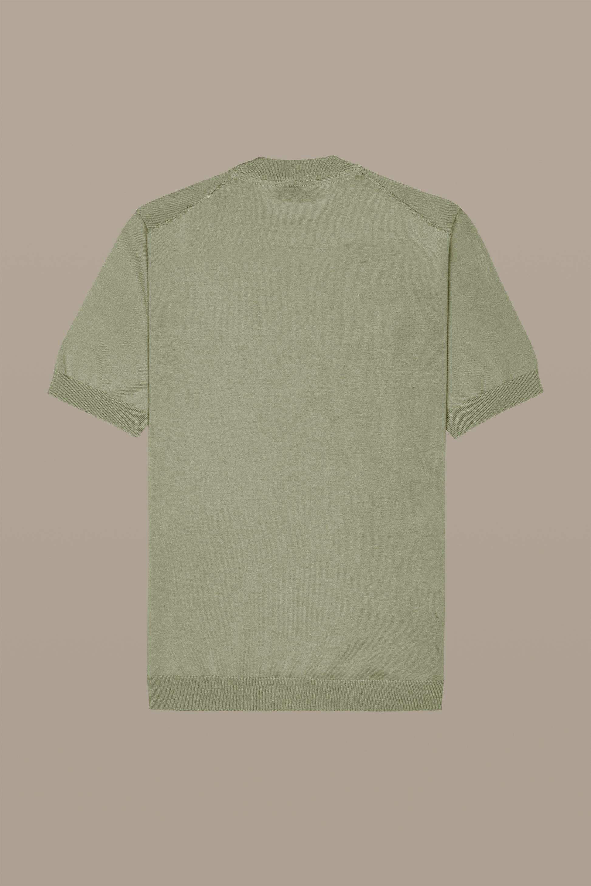 MAGLIA UOMO T-SHIRT KNIT WHITE | REFRIGUE
