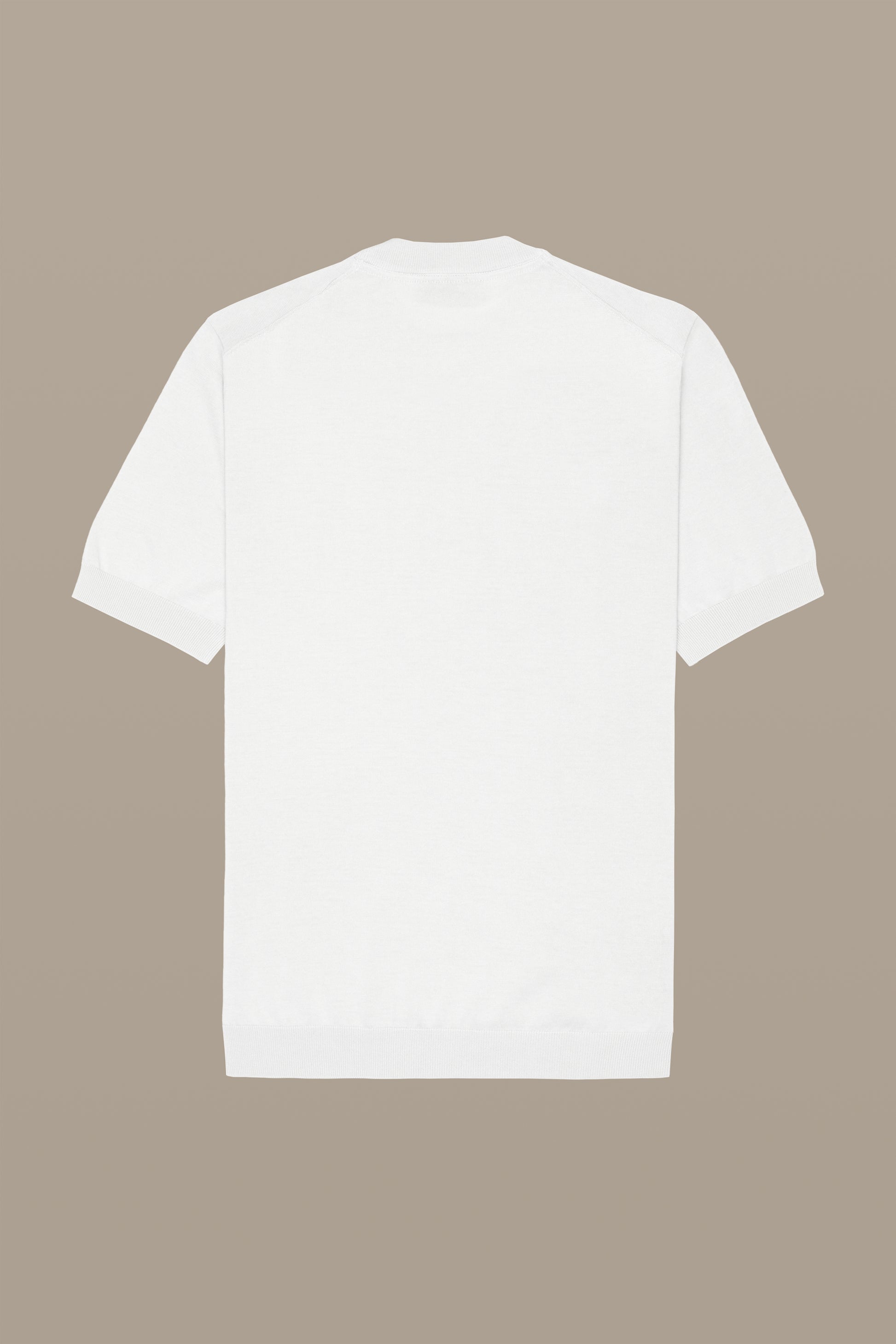 MAGLIA UOMO T-SHIRT KNIT WHITE | REFRIGUE

