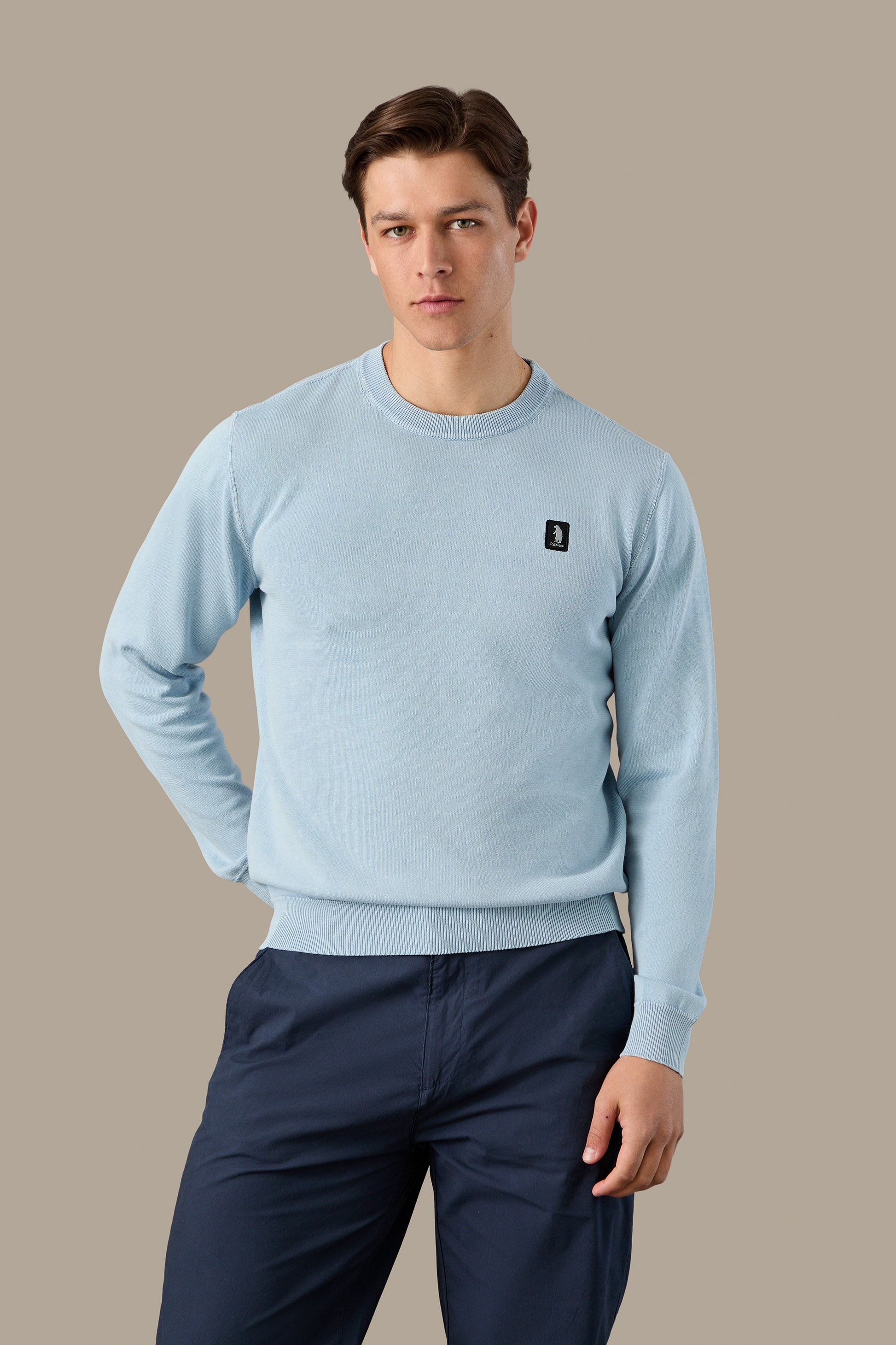MAGLIA UOMO CREWNECK ICON G/D FOG | REFRIGUE
