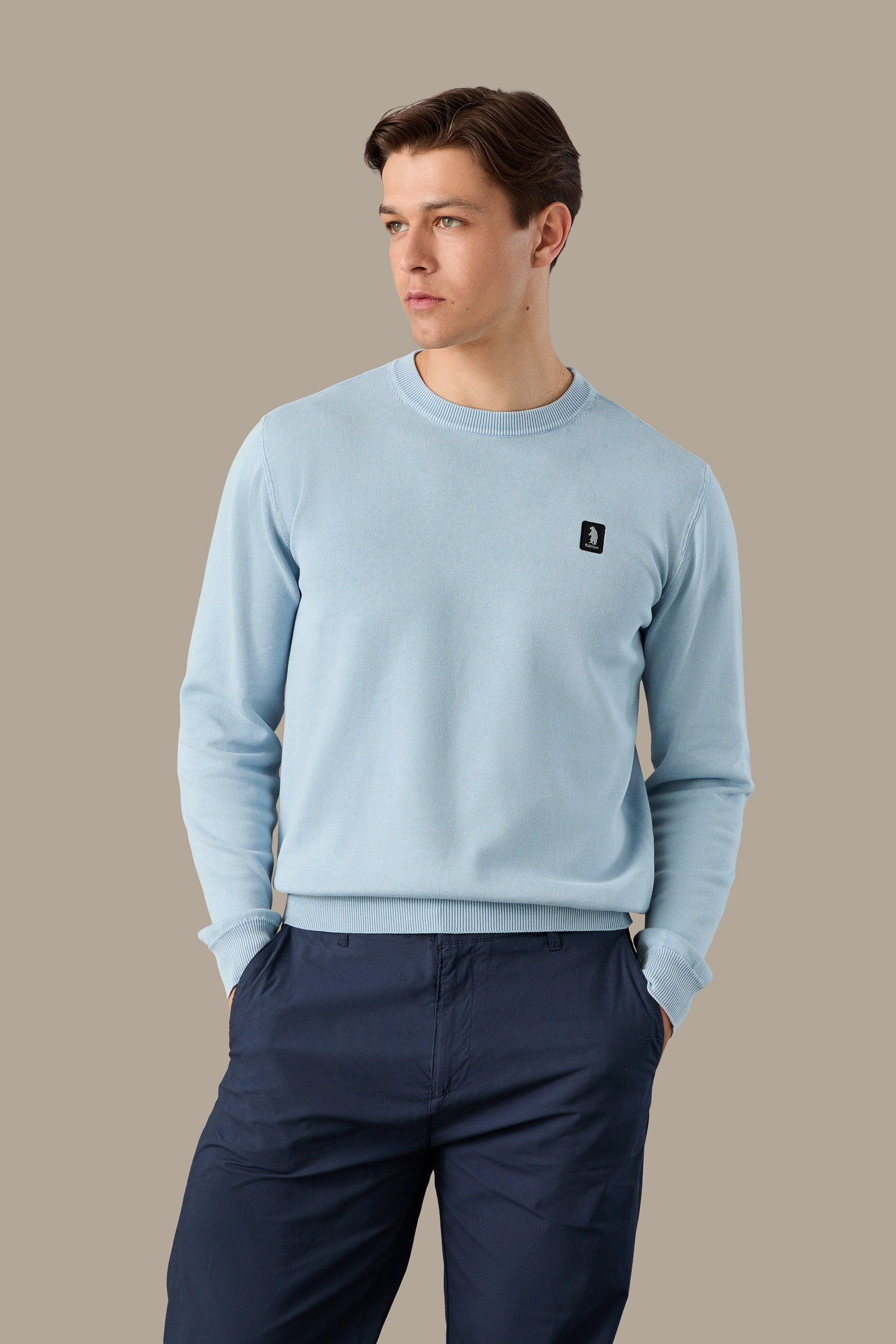 MAGLIA UOMO CREWNECK ICON G/D FOG | REFRIGUE

