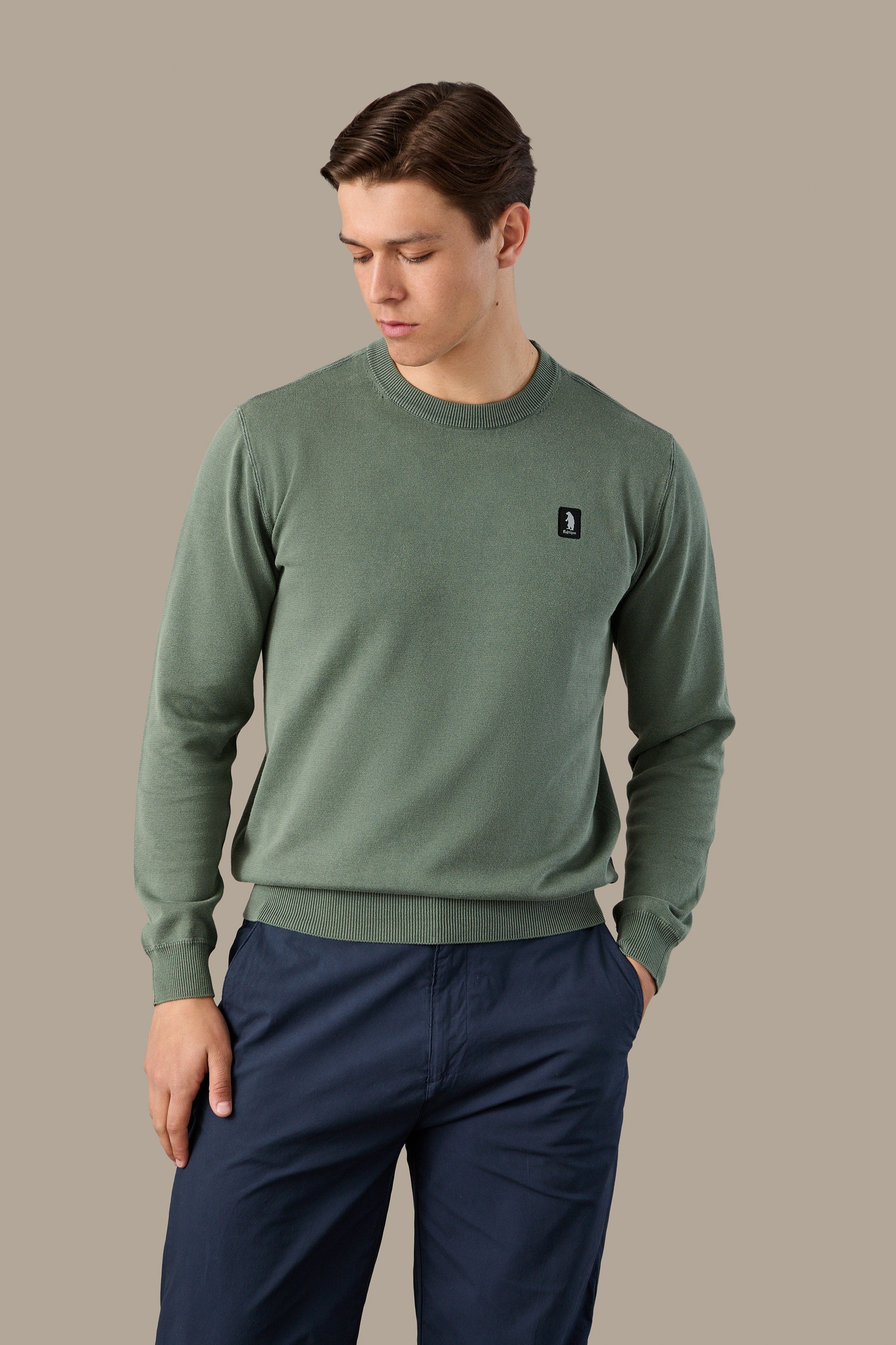 MAGLIA UOMO CREWNECK ICON G/D FOG | REFRIGUE
