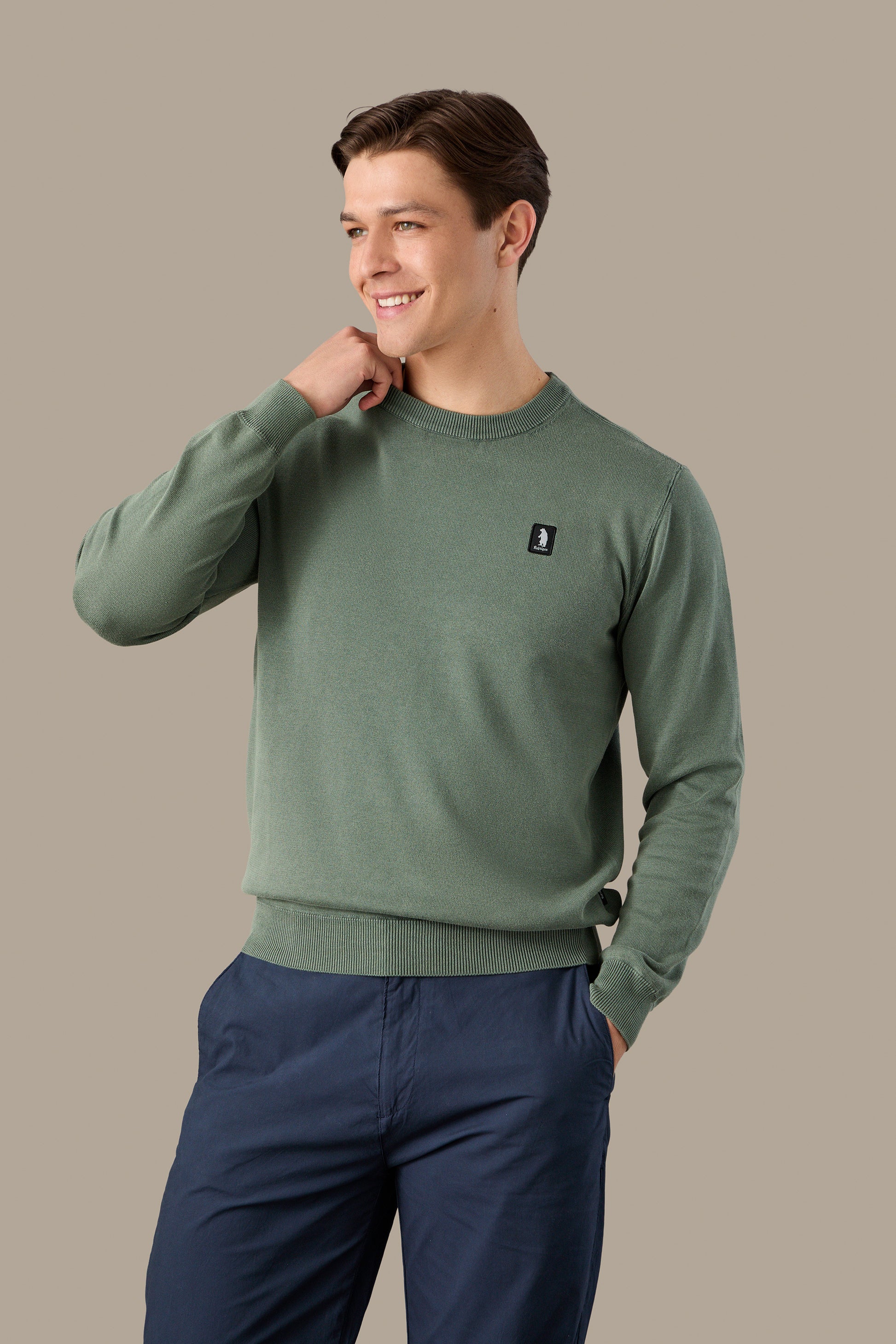 MAGLIA UOMO CREWNECK ICON G/D FOG | REFRIGUE

