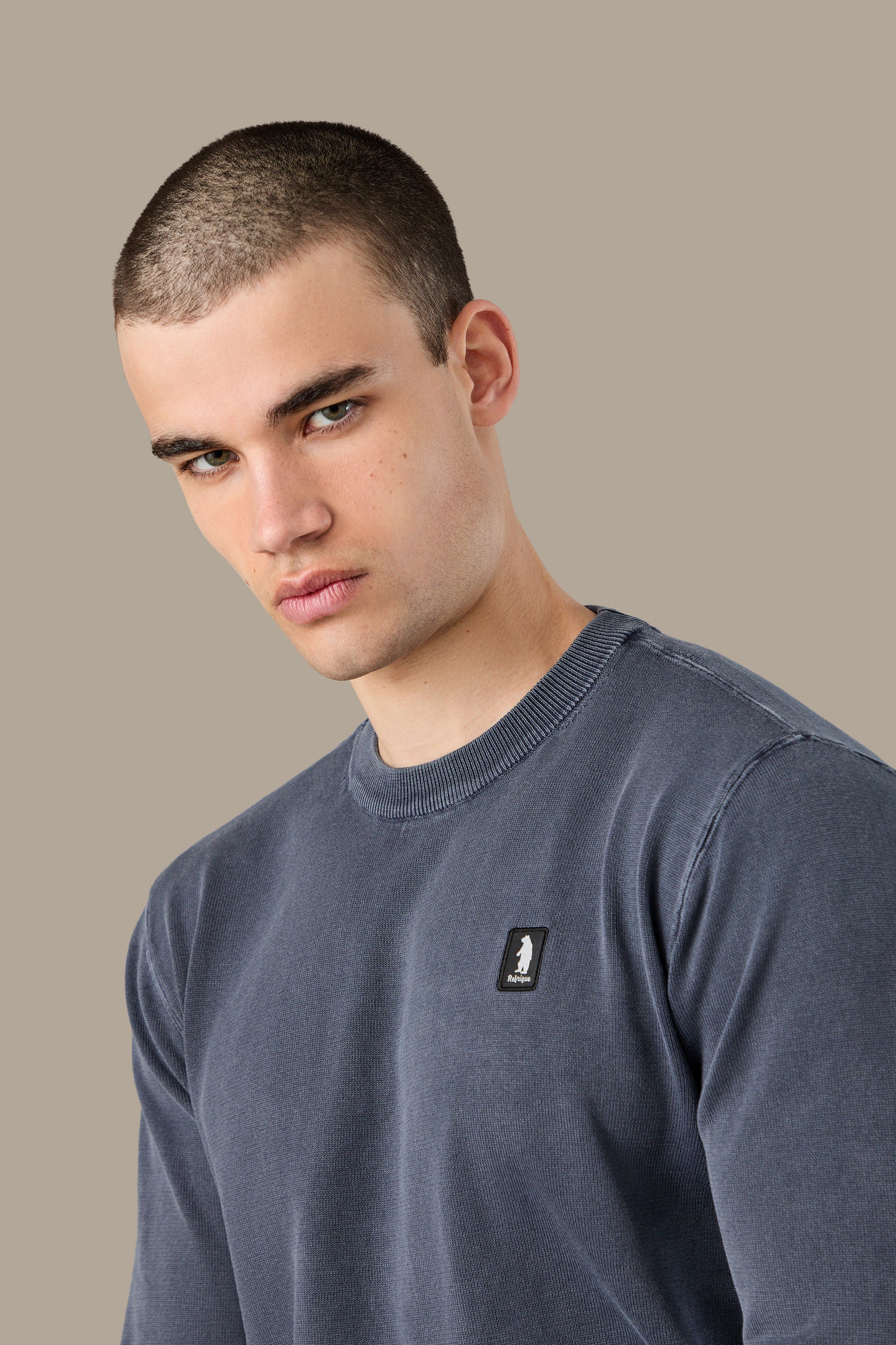 MAGLIA UOMO CREWNECK ICON G/D FOG | REFRIGUE
