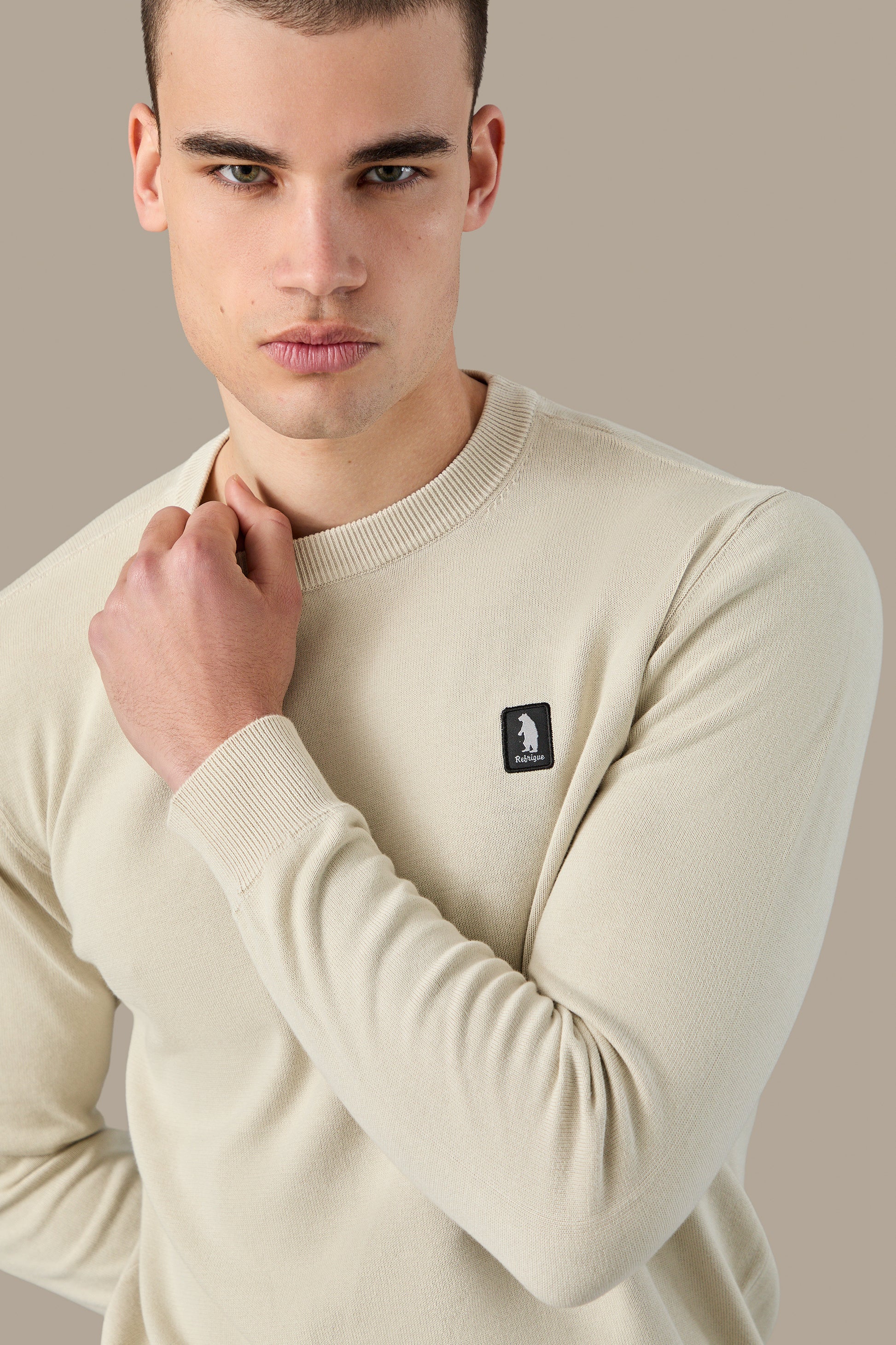 MAGLIA UOMO CREWNECK ICON G/D FOG | REFRIGUE
