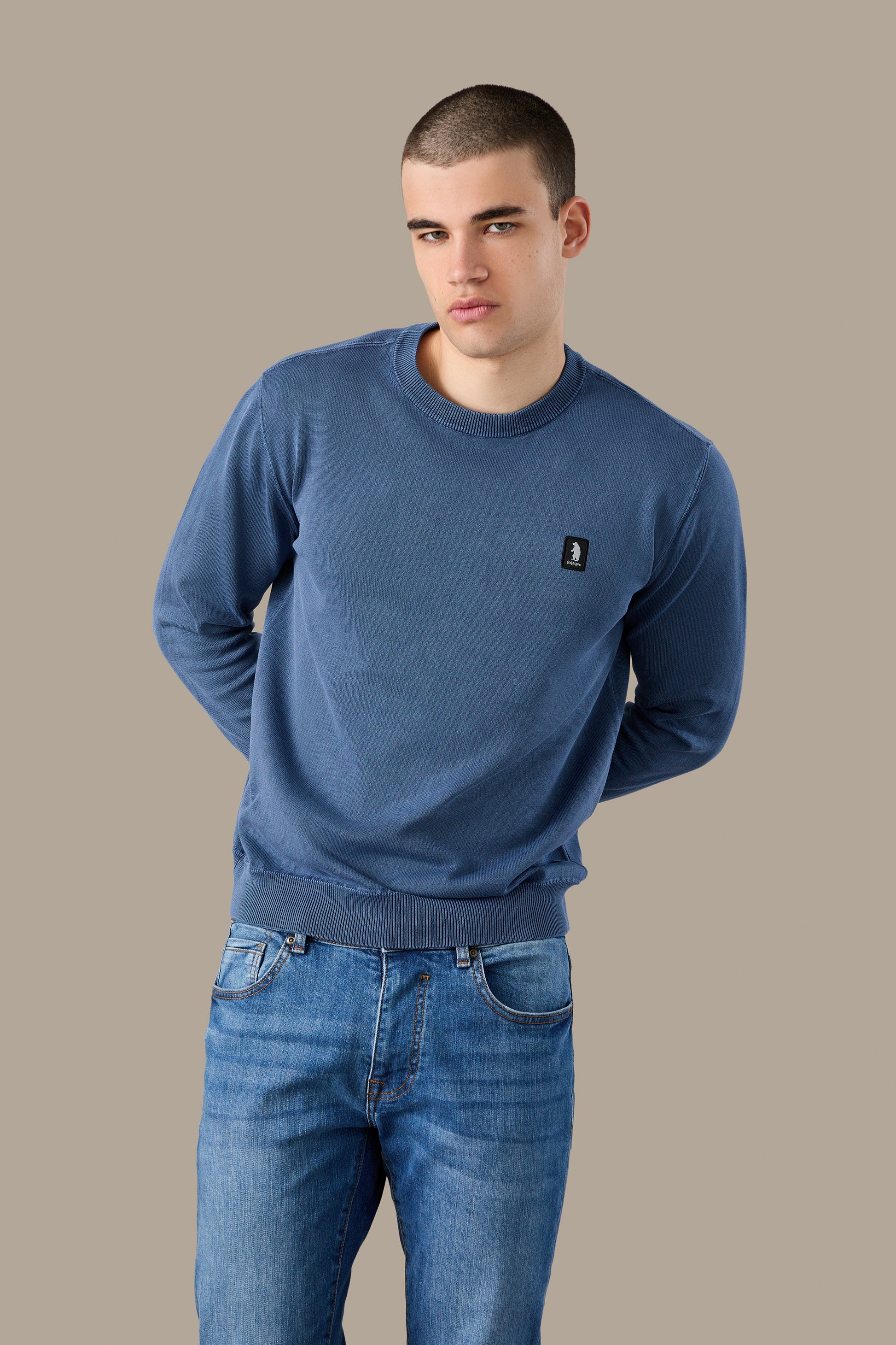 MAGLIA UOMO CREWNECK ICON G/D FOG | REFRIGUE
