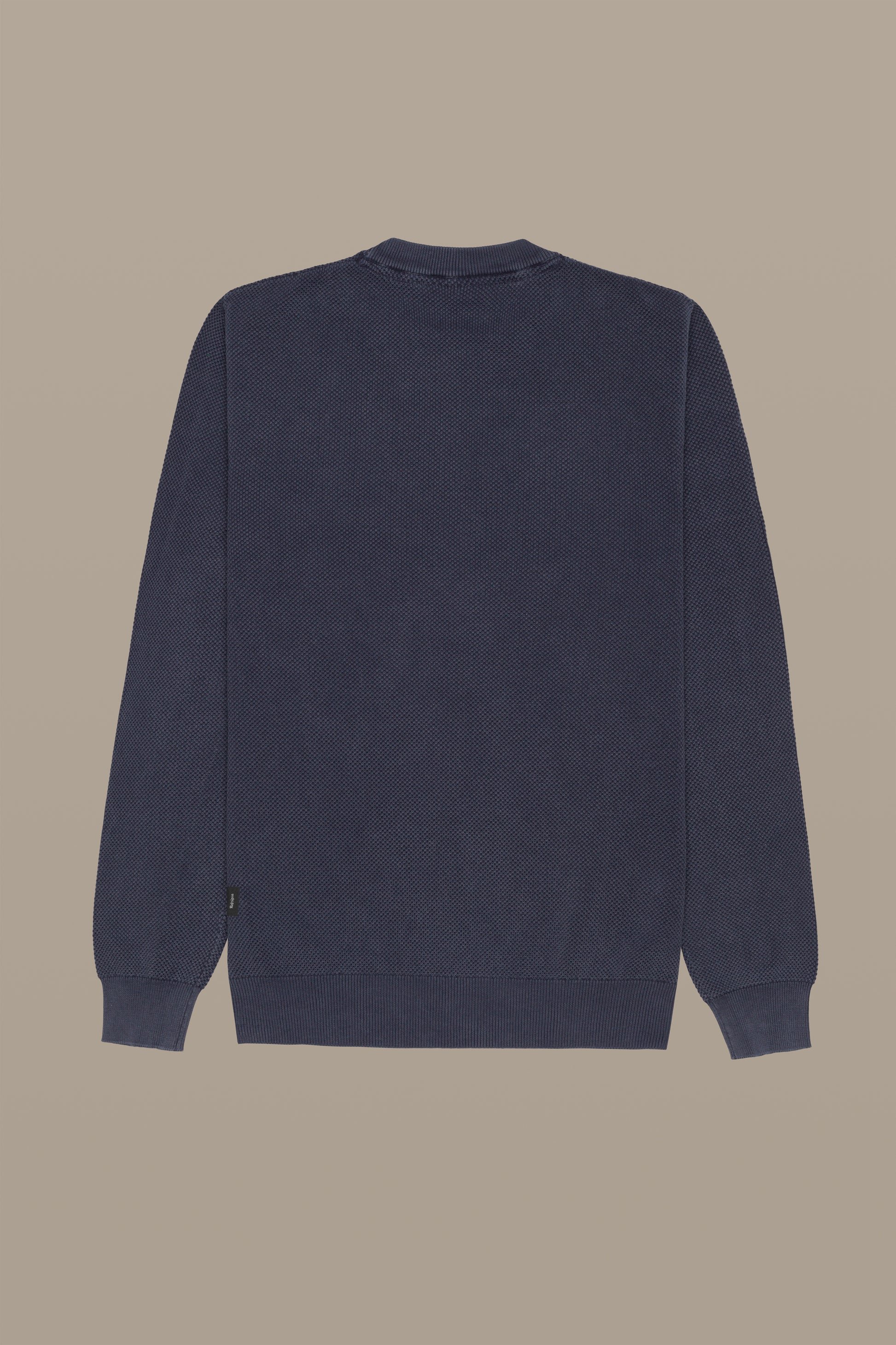 MAGLIA UOMO CREWNECK GRAIN OF RICE FOG | REFRIGUE
