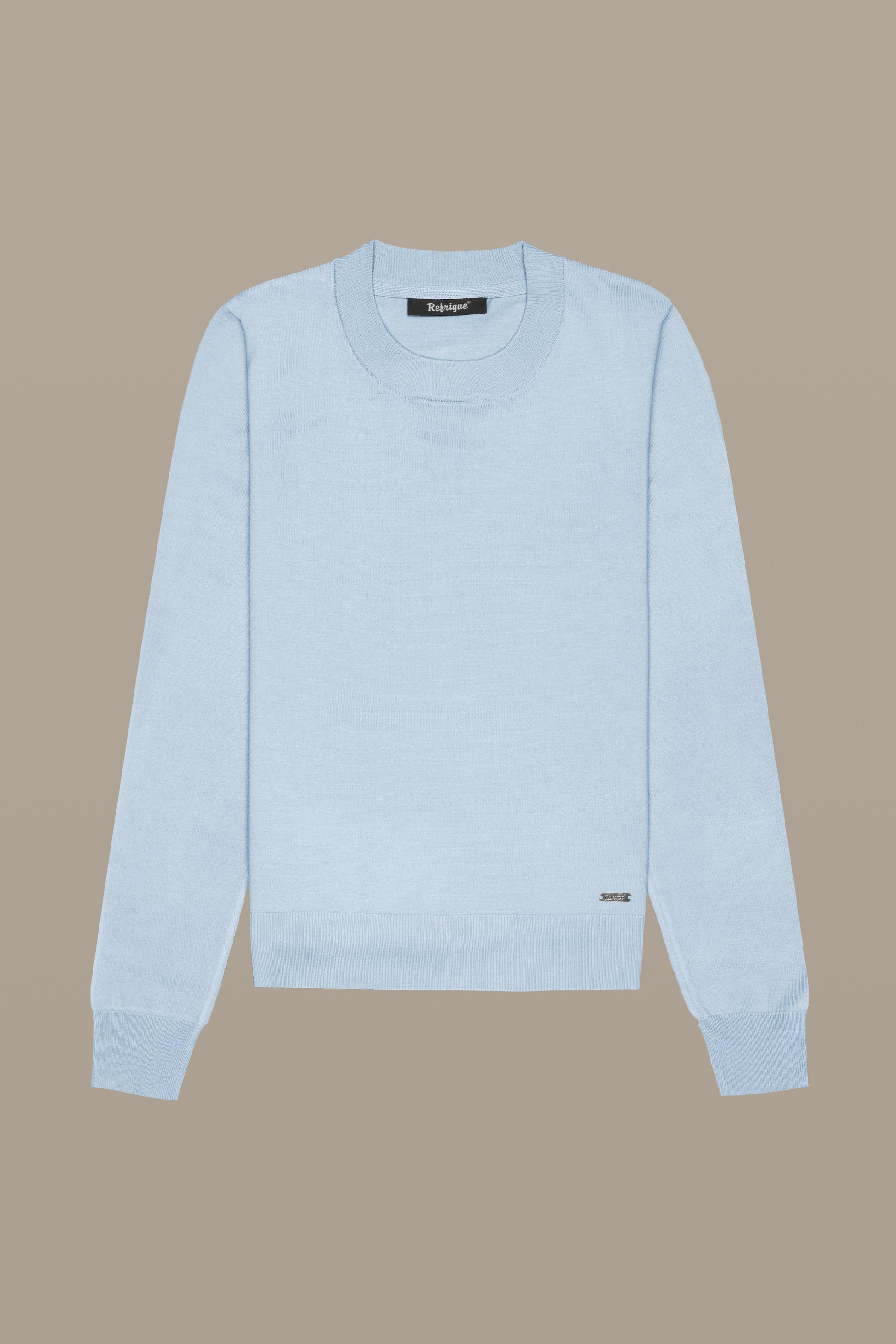 MAGLIA DONNA CREWNECK LILIAC | REFRIGUE
