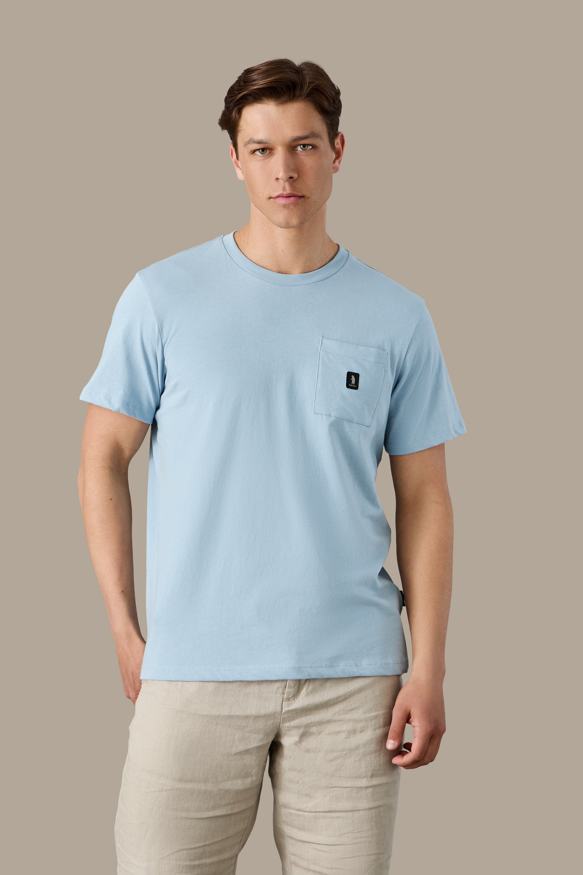 T-SHIRT UOMO T-SHIRT ICON POCKET BLACK | REFRIGUE
