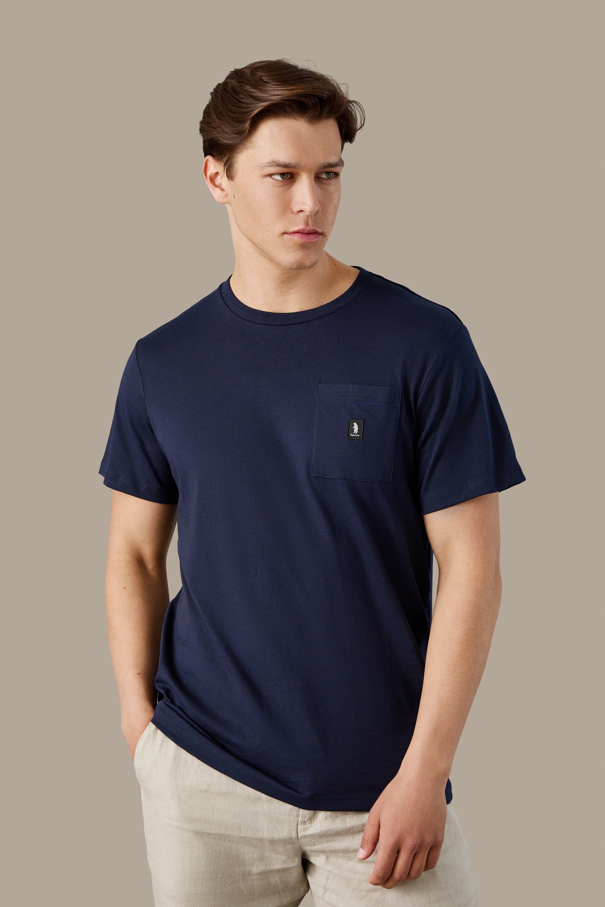 T-SHIRT UOMO T-SHIRT ICON POCKET BLACK | REFRIGUE
