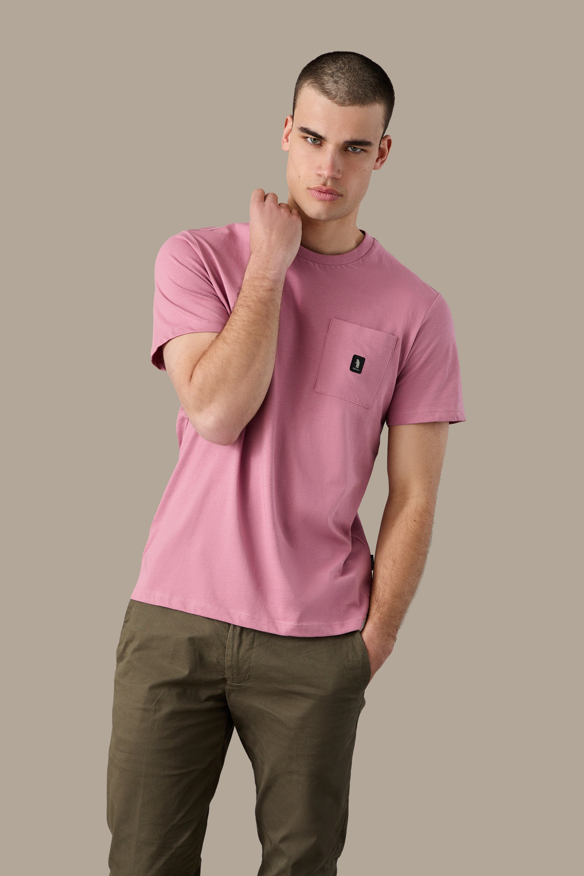 T-SHIRT UOMO T-SHIRT ICON POCKET BLACK | REFRIGUE
