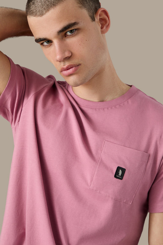 T-SHIRT UOMO T-SHIRT ICON POCKET BLACK | REFRIGUE