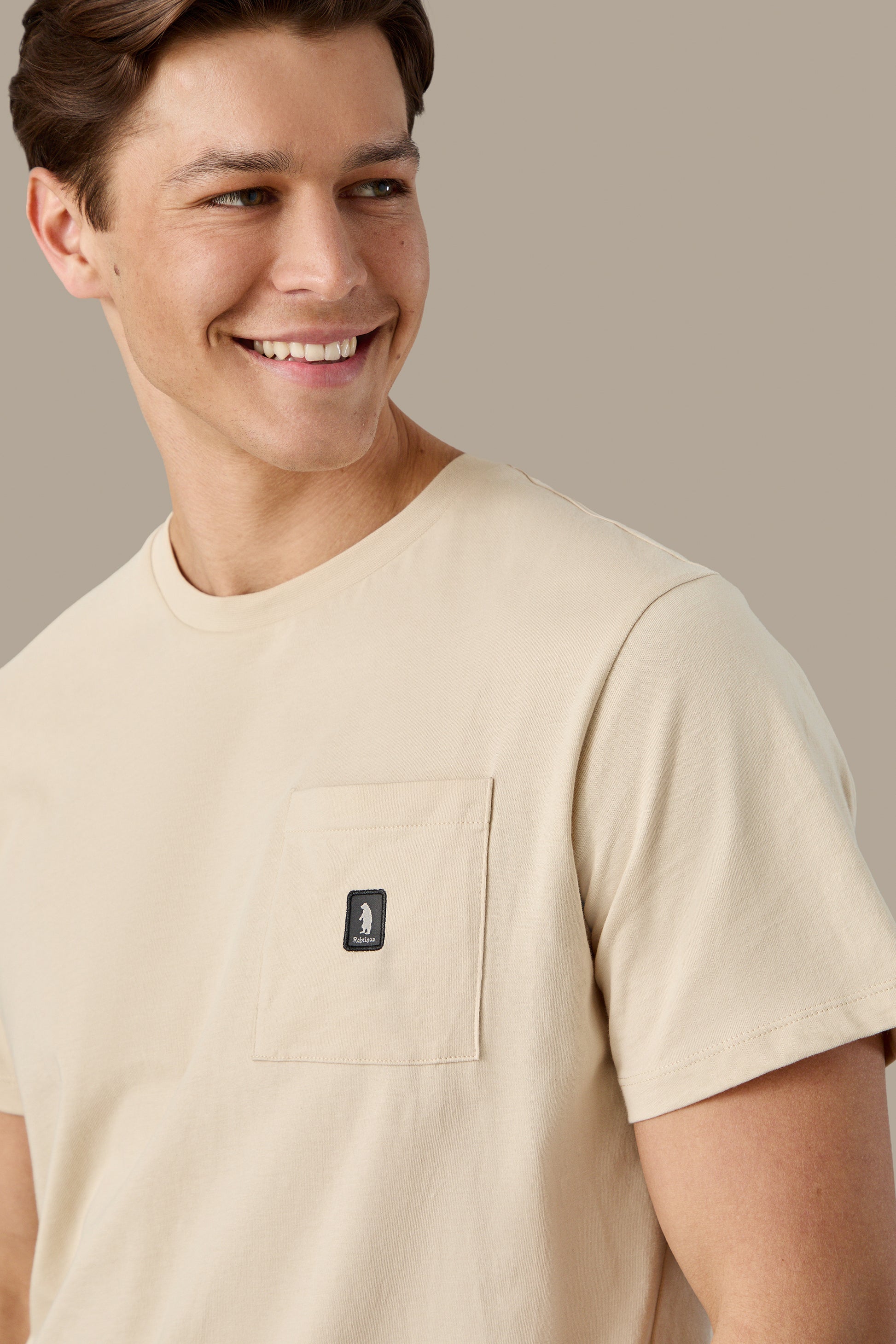 T-SHIRT UOMO T-SHIRT ICON POCKET BLACK | REFRIGUE
