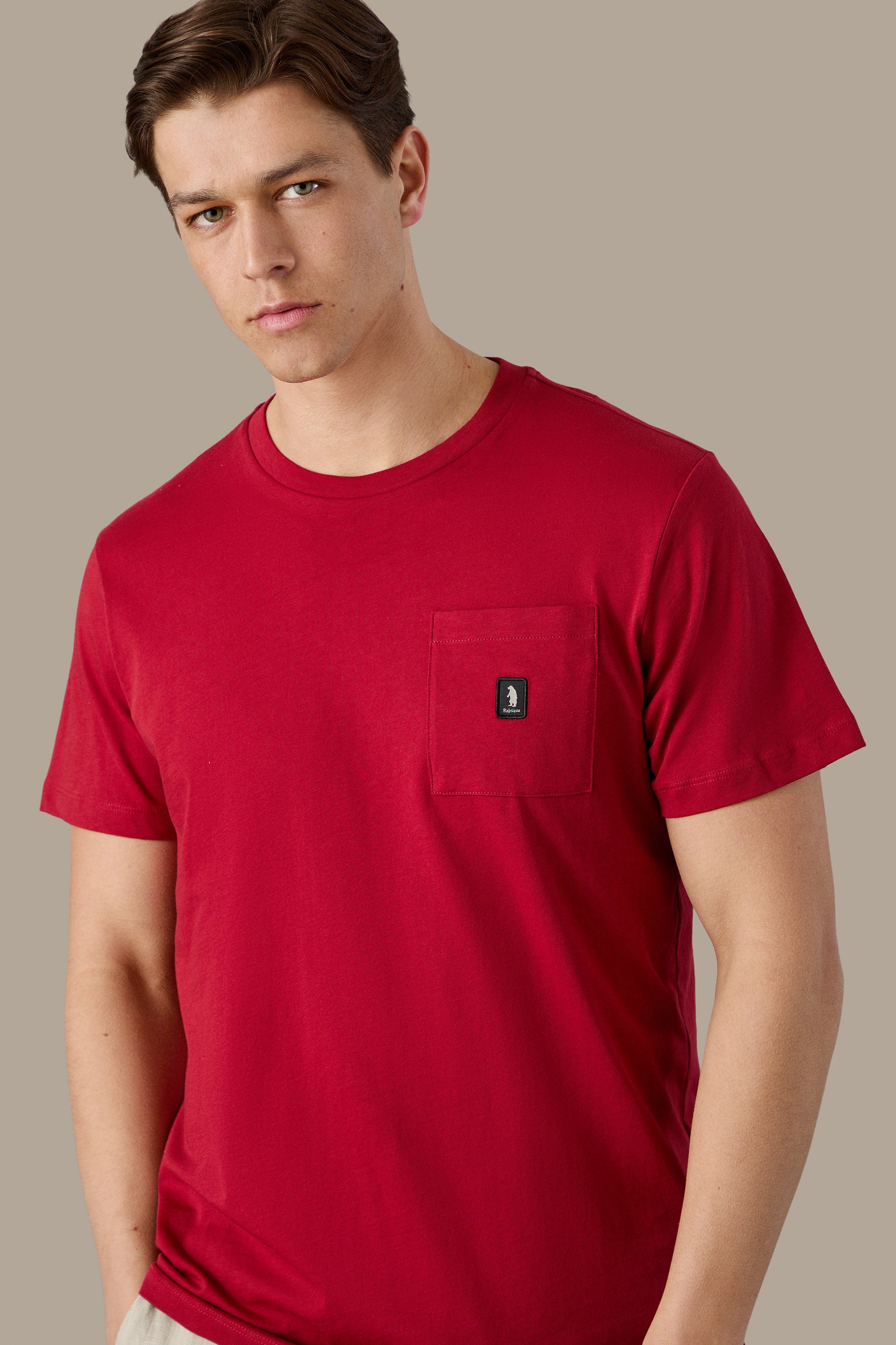 T-SHIRT UOMO T-SHIRT ICON POCKET BLACK | REFRIGUE
