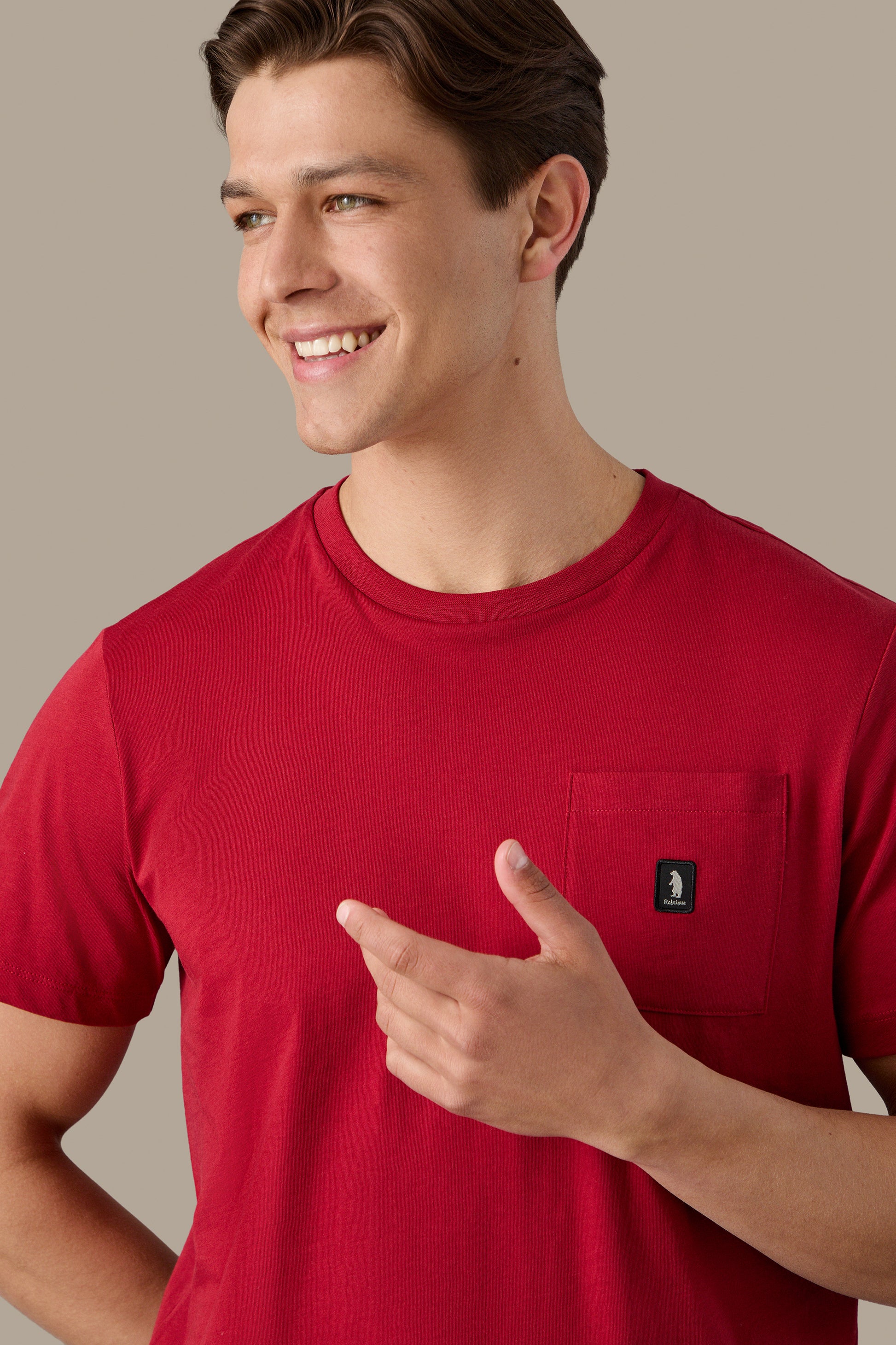 T-SHIRT UOMO T-SHIRT ICON POCKET BLACK | REFRIGUE
