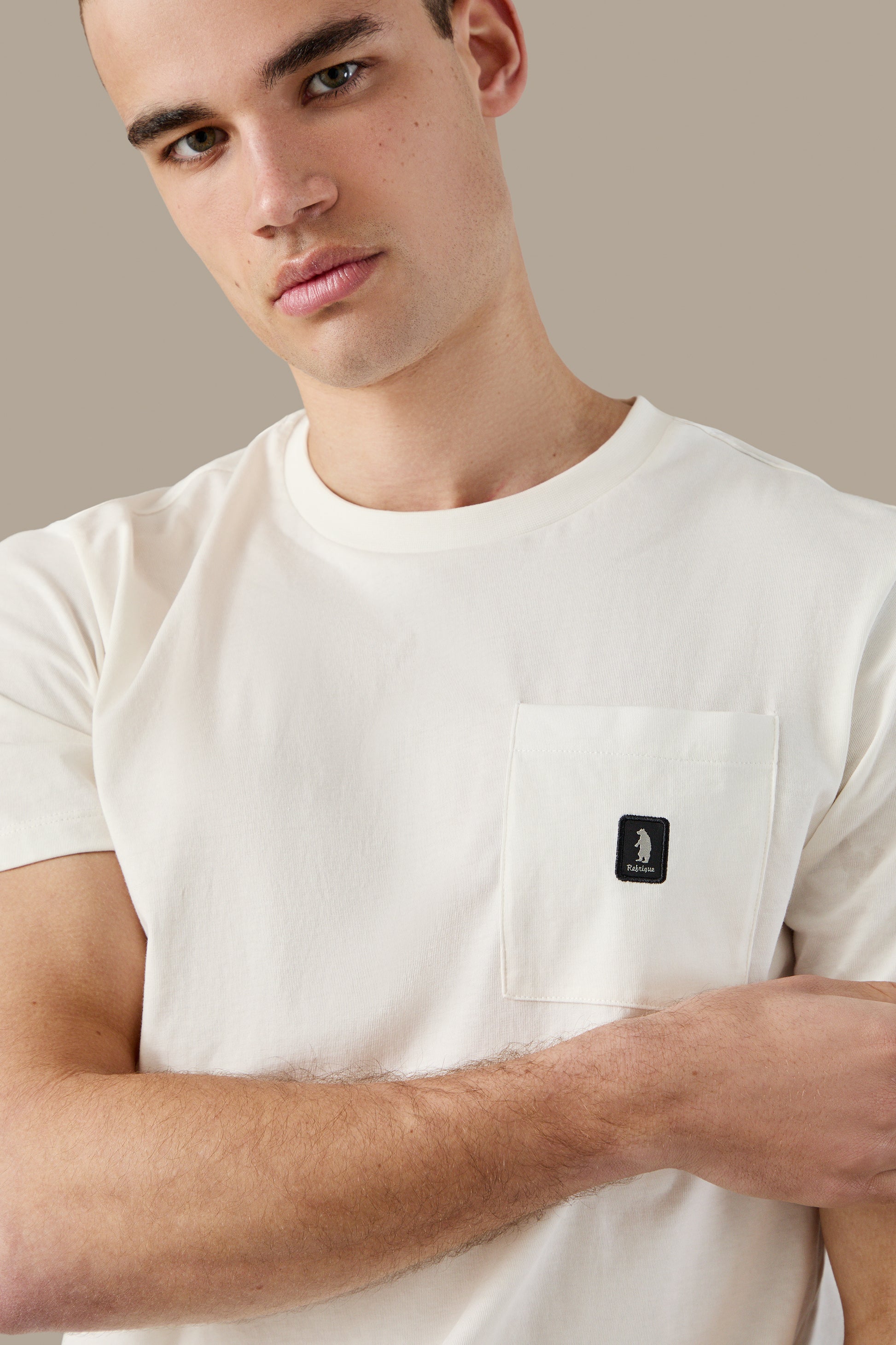 T-SHIRT UOMO T-SHIRT ICON POCKET BLACK | REFRIGUE
