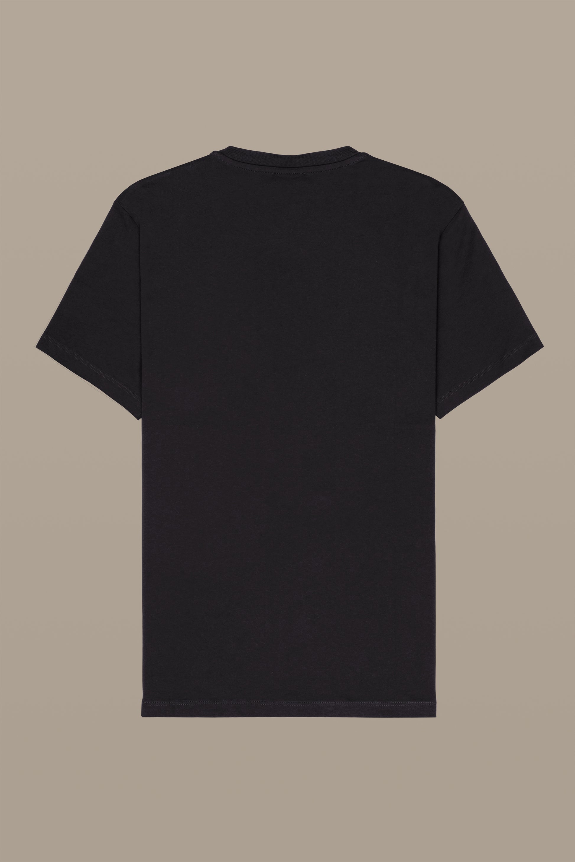 T-SHIRT UOMO T-SHIRT ICON PATCH BLACK | REFRIGUE

