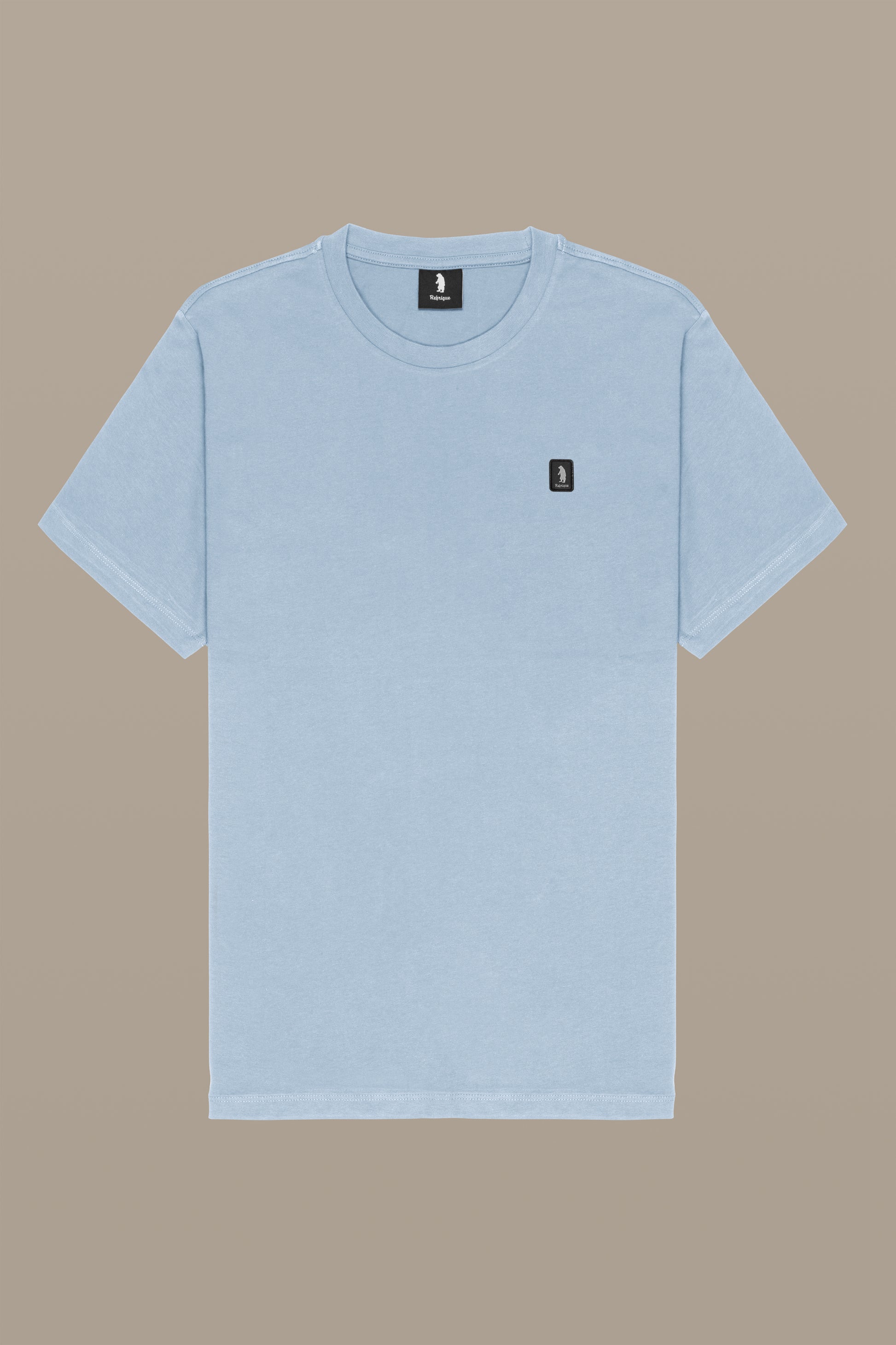 T-SHIRT UOMO T-SHIRT ICON PATCH BLACK | REFRIGUE
