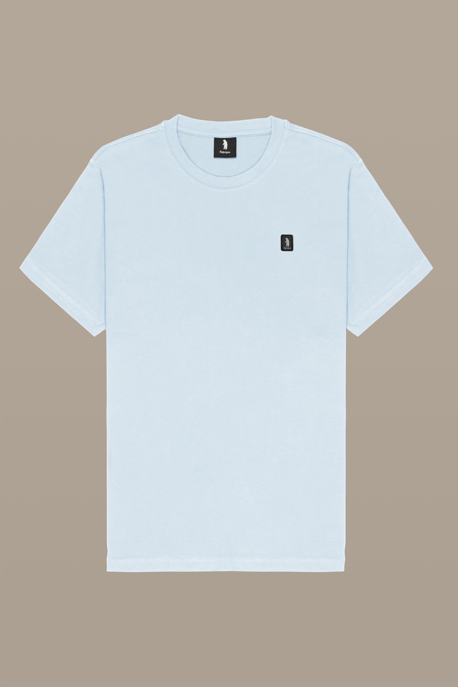 T-SHIRT UOMO T-SHIRT ICON PATCH BLACK | REFRIGUE
