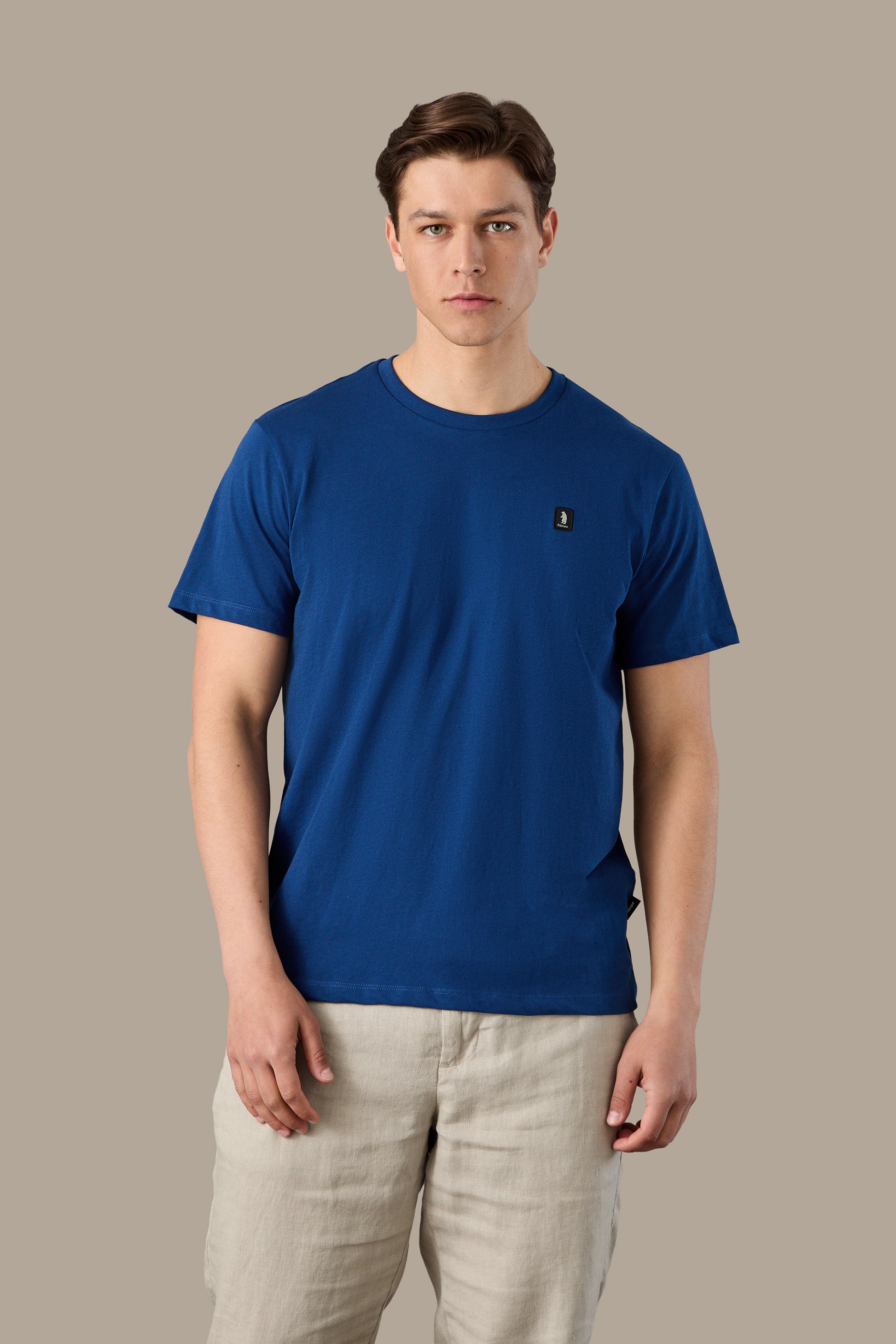 T-SHIRT UOMO T-SHIRT ICON PATCH BLACK | REFRIGUE
