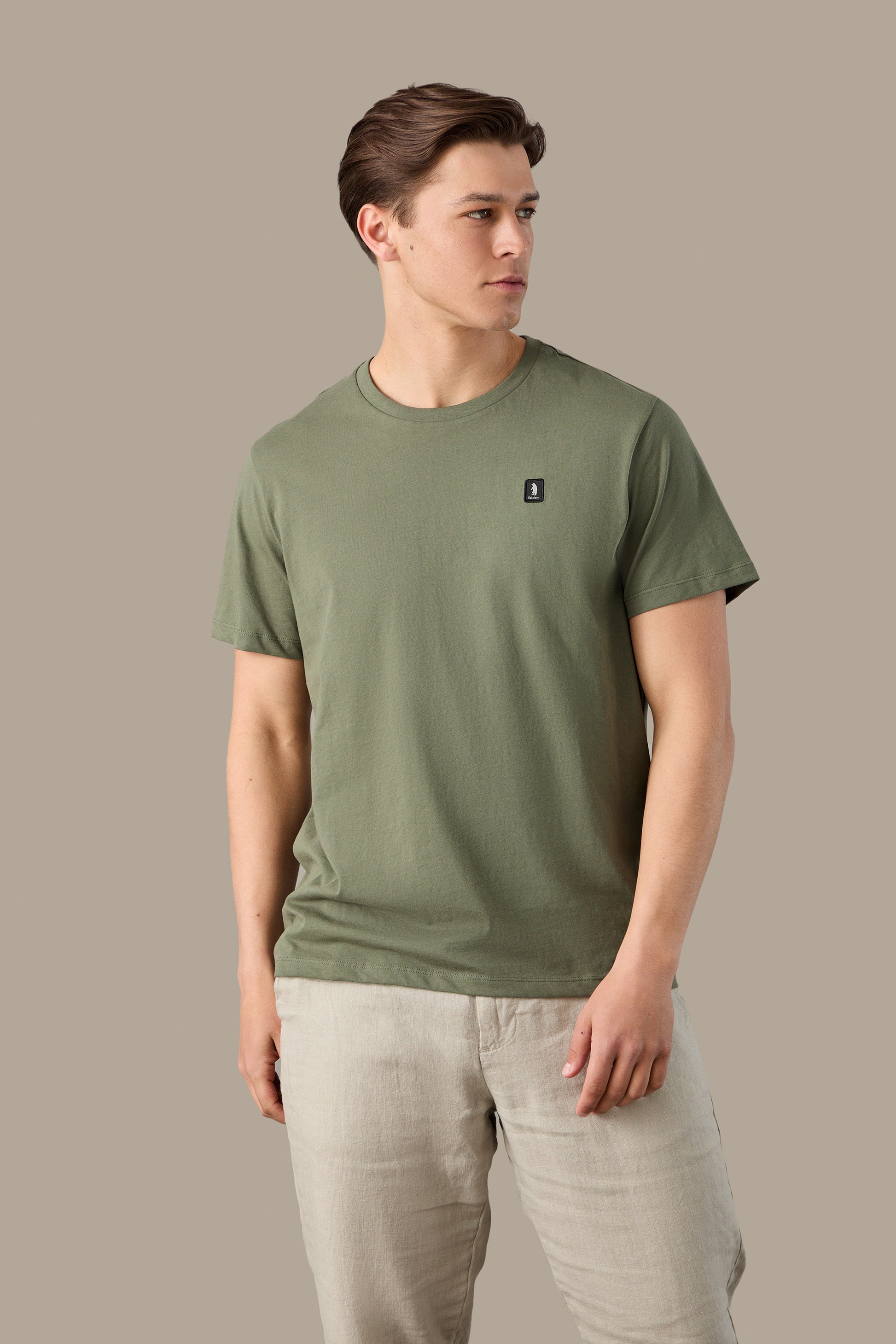 T-SHIRT UOMO T-SHIRT ICON PATCH BLACK | REFRIGUE
